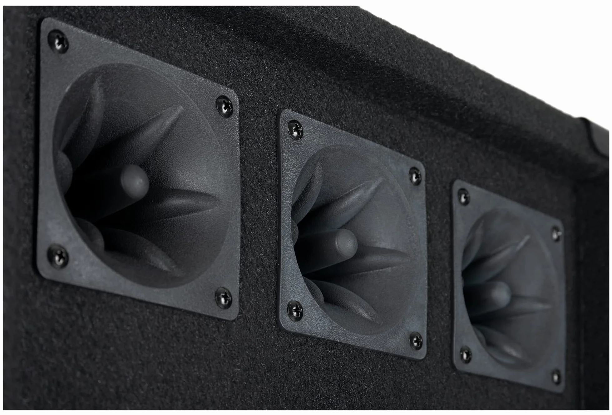 McGrey DJ-2222 2-Etagen DJ PA Lautsprecher Box 2X 30cm (12“) Subwoofer 1000W (Passiv, 2-Wege System, Holzgehäuse)