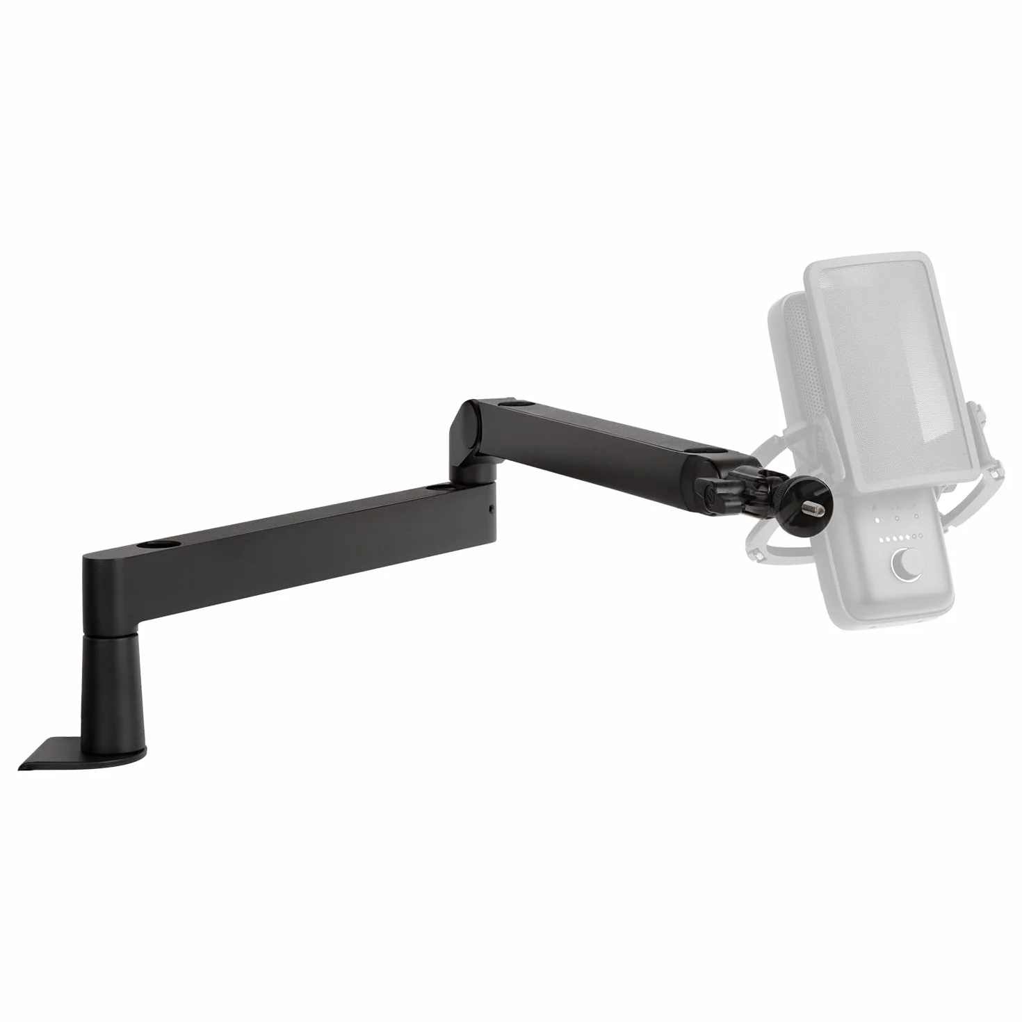 Elgato Wave Mic Arm LP Premium Low Profile Mikrofonarm mit Kabelkanälen, Tischklemme, verstellbar, für Podcast Streaming Gaming
