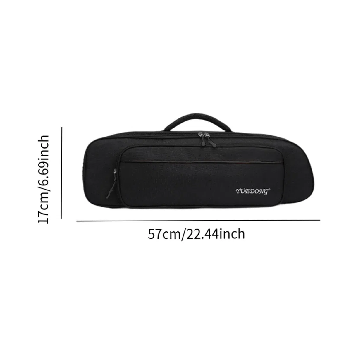 Trompete Rucksack Fall Trompete mit Tasche-Wasserdicht & Stoßfest – Leichtes Nylon-Material – Verstellbarer Schultergurt für Konzert Außerhalb Trompeter