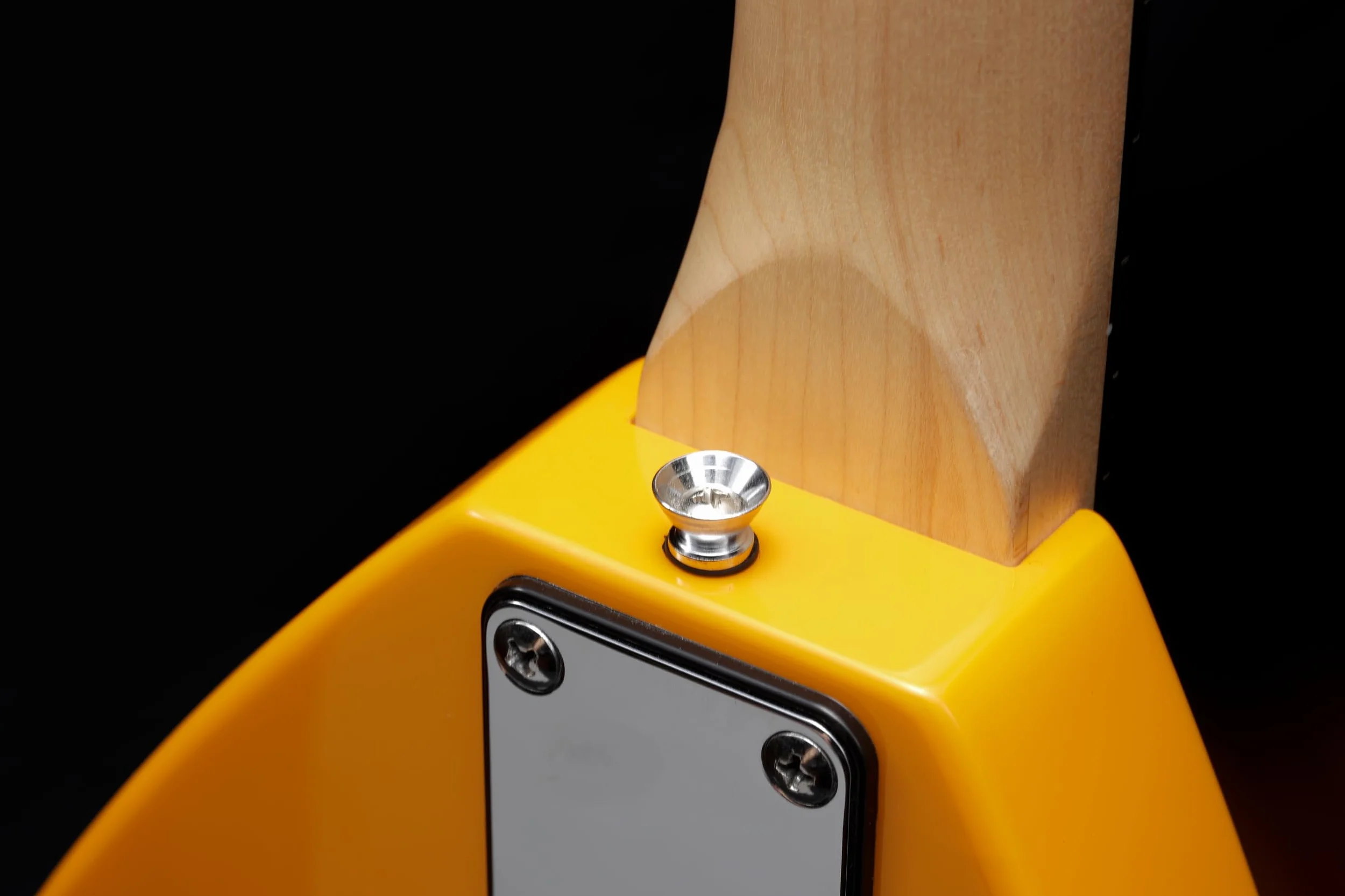 Vox APC-1 E-Gitarre mit integriertem Verstärker und Lautsprecher, Effekt- und Rhythmus-Maschine, Orange