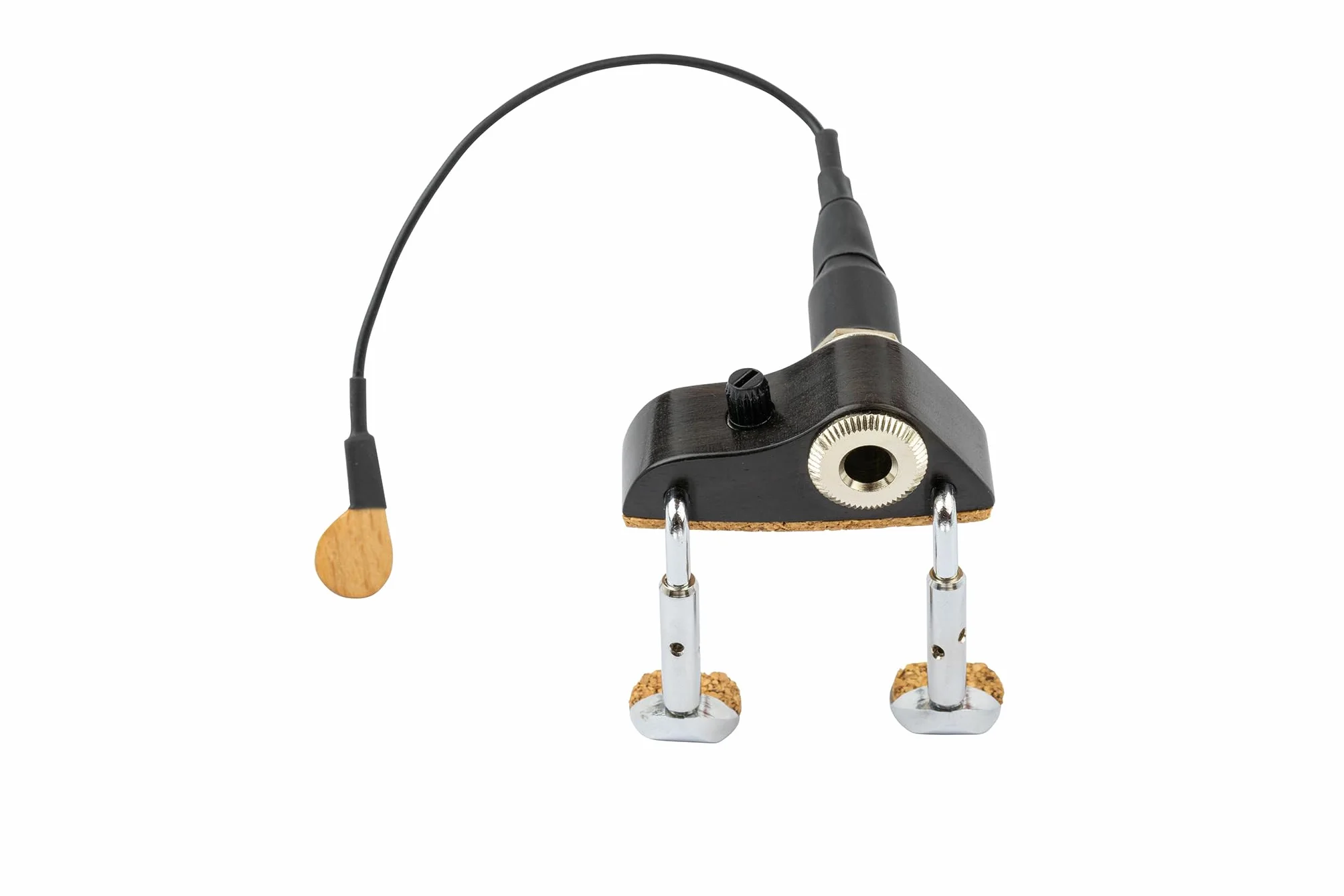 KNA VV-3V Portable Piezo Pickup for Violin and Viola – Lightweight, Easy-Install Sensor with Volume Control, Natural Acoustic Sound, No Instrument Modification, Handcrafted in Europe