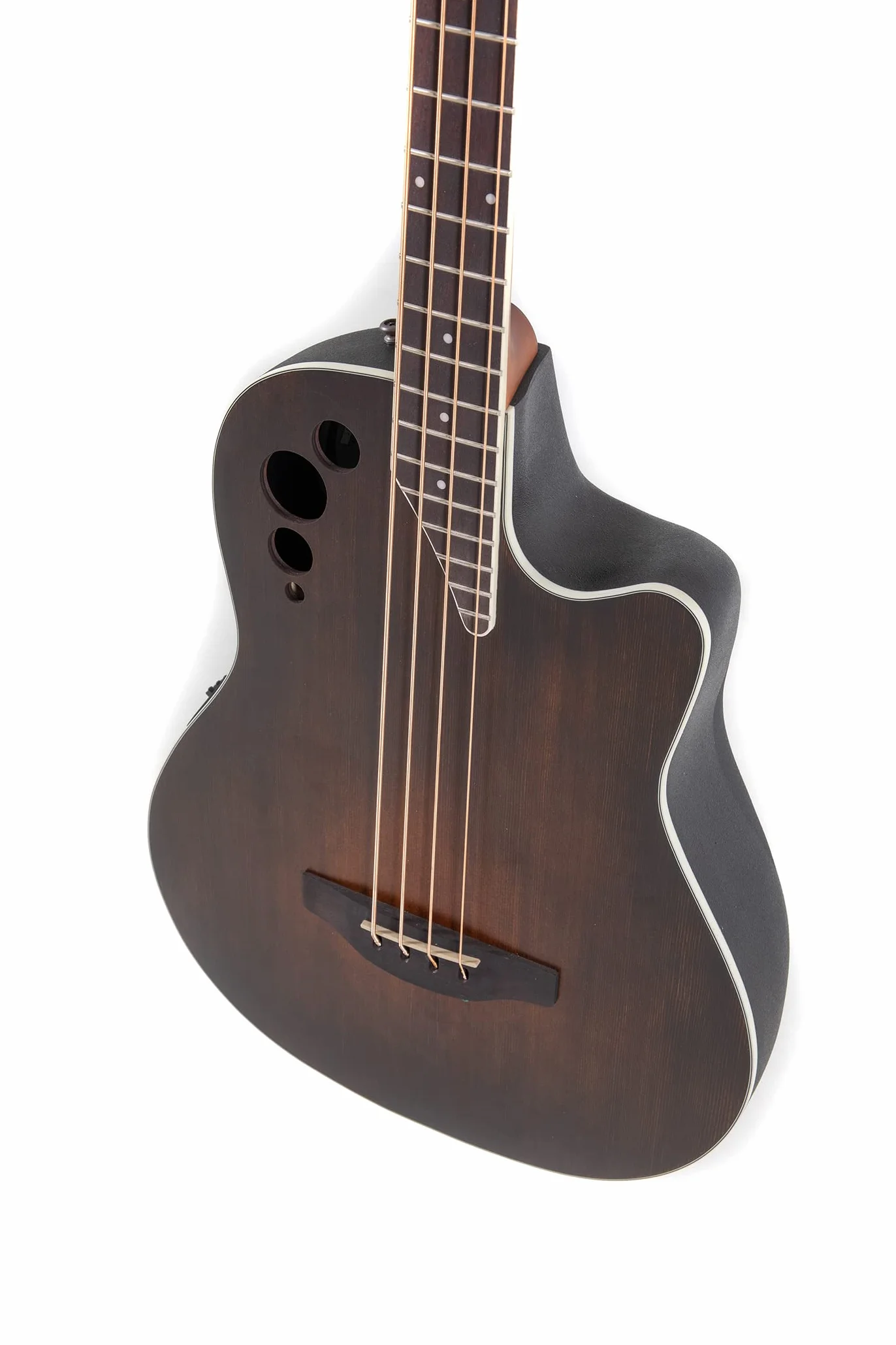 Applause E-Akustikbass Elite AEB4 Mid Cutaway 4-string Roundback Lyrachord Korpus Mid-Depth AP3TP Preamp Decke Fichte Vintage Varnish Satin AEB4-7S