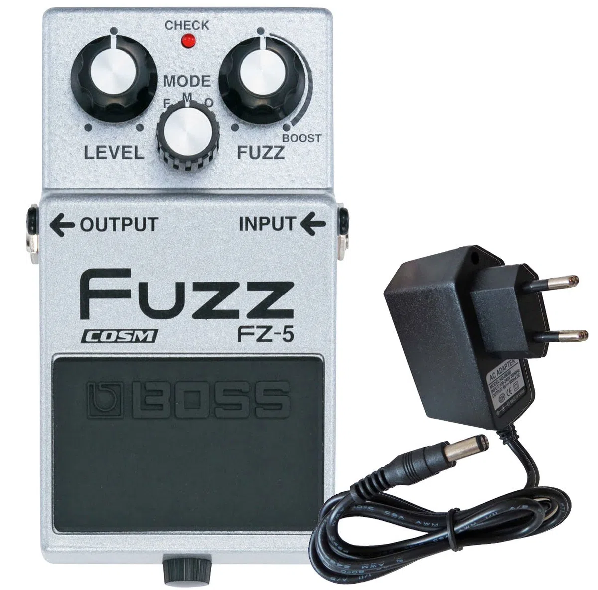 Boss FZ-5 Fuzz-Pedal Effektgerät + keepdrum 9V Netzteil