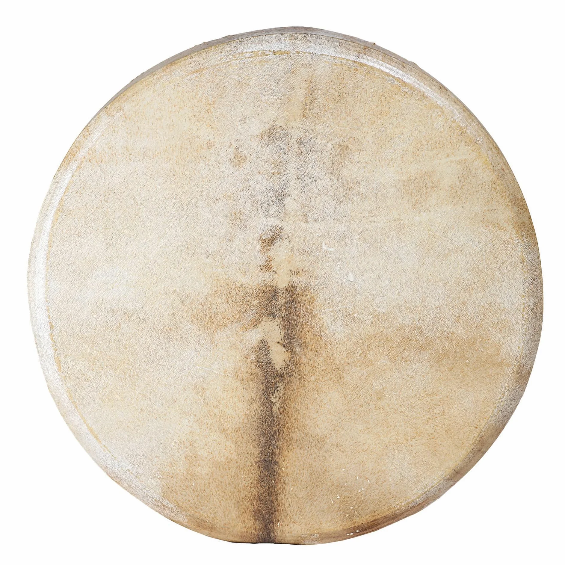 Shamanentrommel Ziegenhaut Ø 50 cm mit Griff im Baum Stil Rahmentrommel im mysevendo Set Rund Shaman Drum Goat Skin inkl. Stick