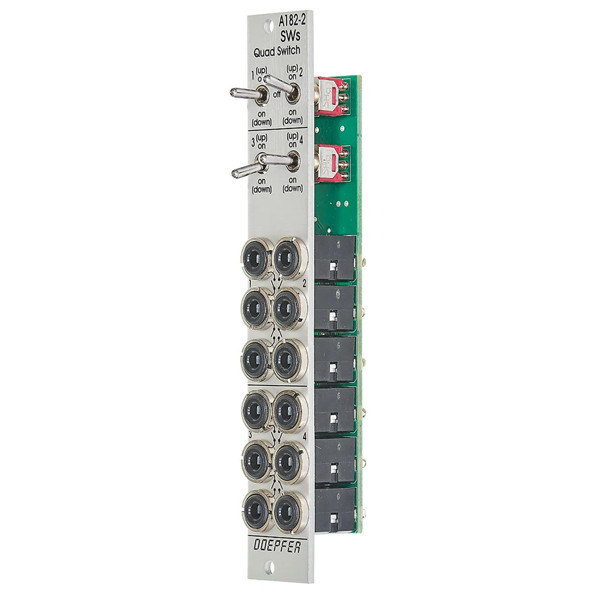 A-182-2 Quad Switches - Modular Synthesizer