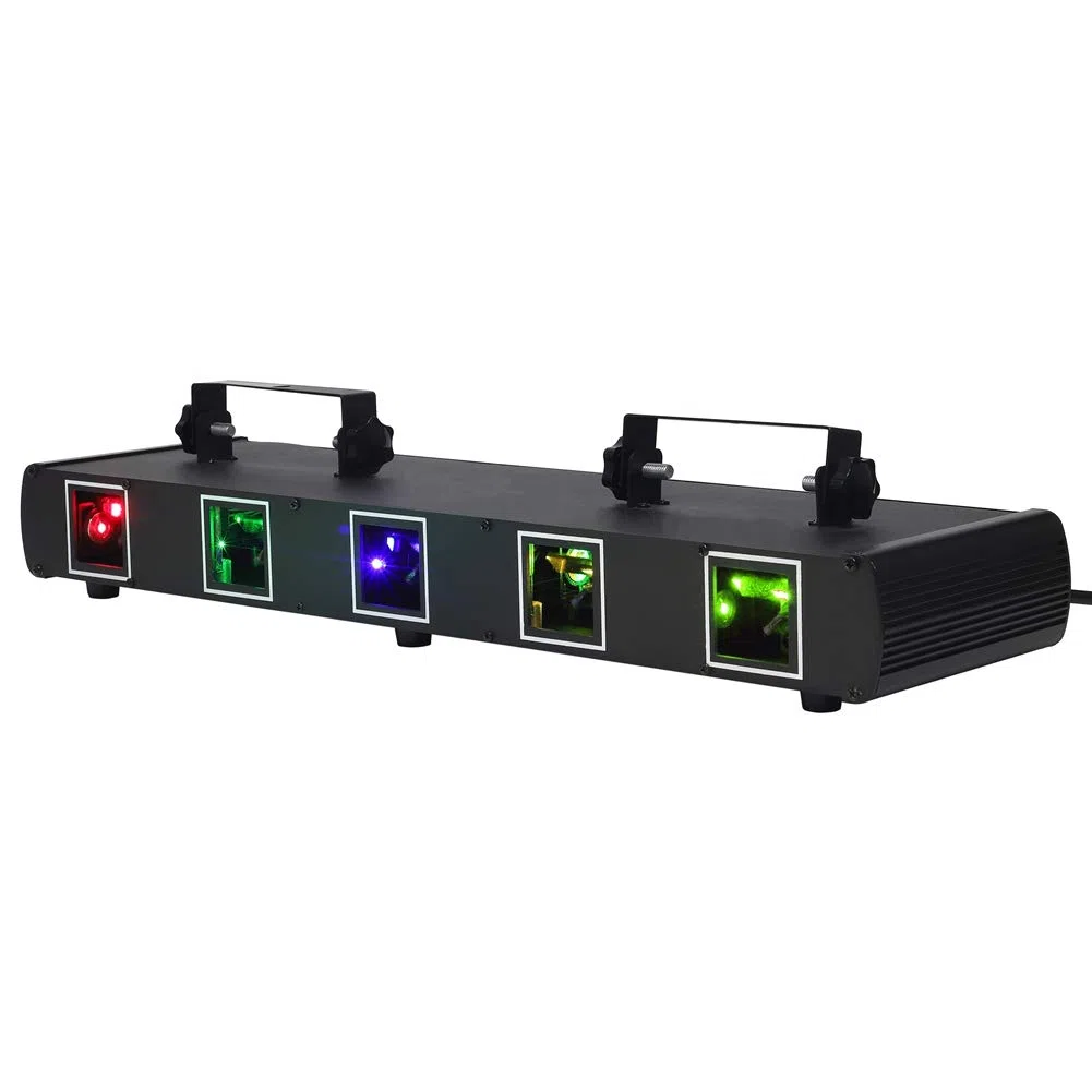 Stroboskop Disco Licht, UKing 4 in 1 RGBW lichteffekte, LED-Projektor Karaoke DJ Perform für Bühnenbeleuchtung für Zuhause Party Dancing Thanksgiving KTV Birthday