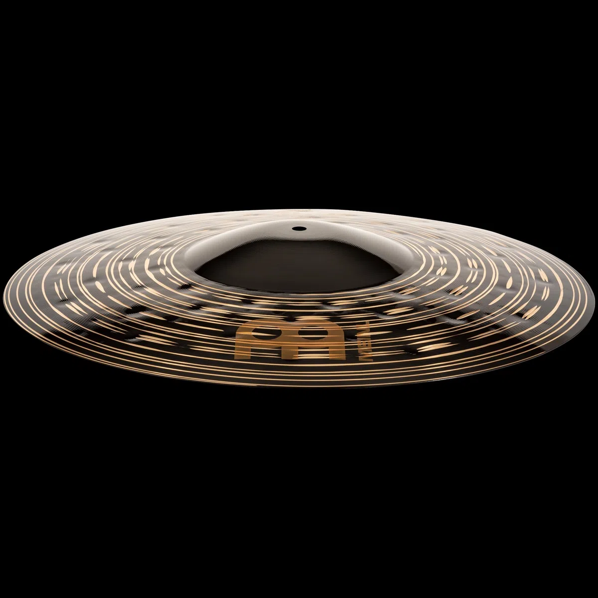Meinl Cymbals Classics Custom Dark Ride Heavy — 20 Zoll (Video) Schlagzeug Becken (50,80cm) B12 Bronze, Dunkles Finish (CC20HDAR)