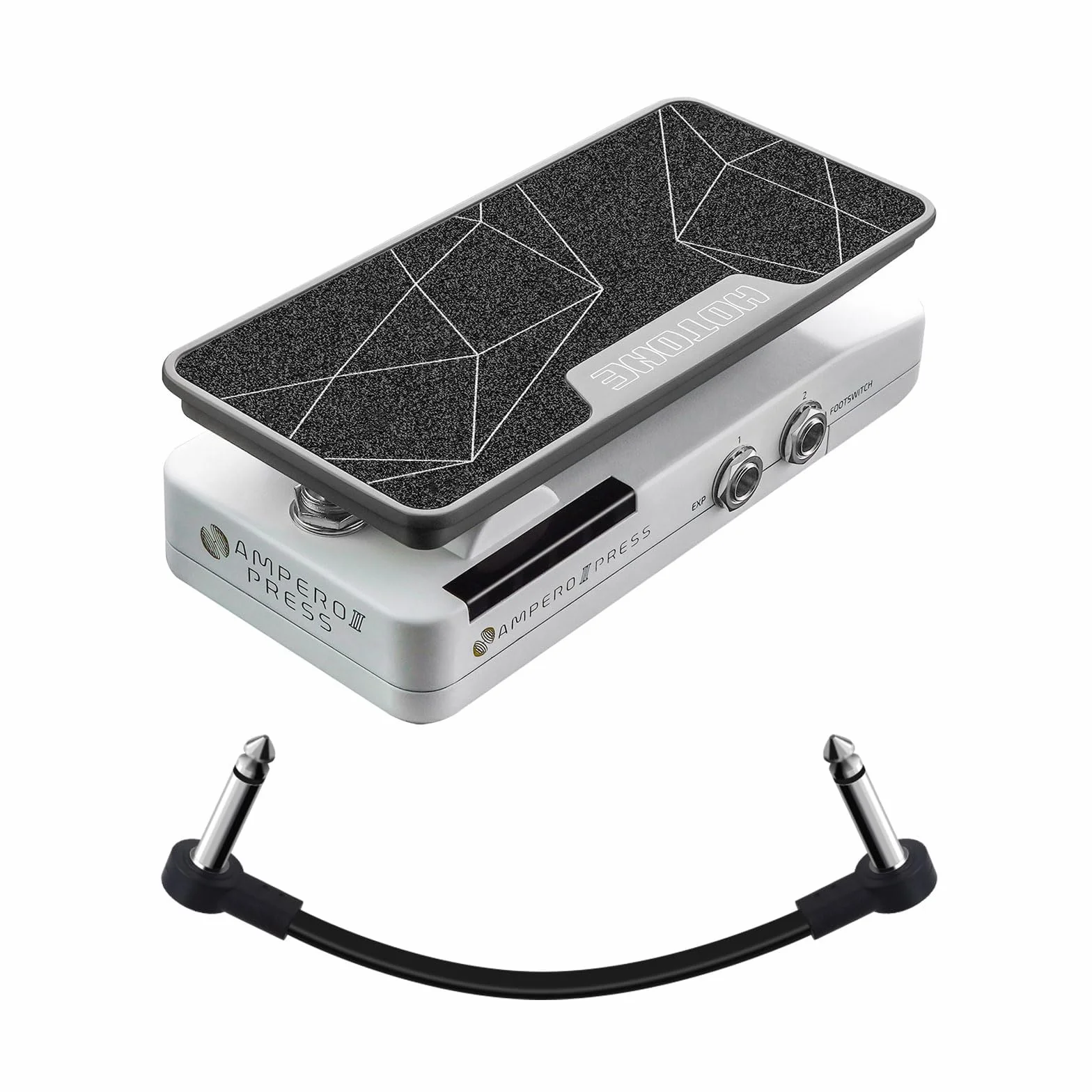 HOTONE Passive Volume Expression Fußschalter 2 in 1 Gitarreneffekt Pedal EXP Ampero II Press
