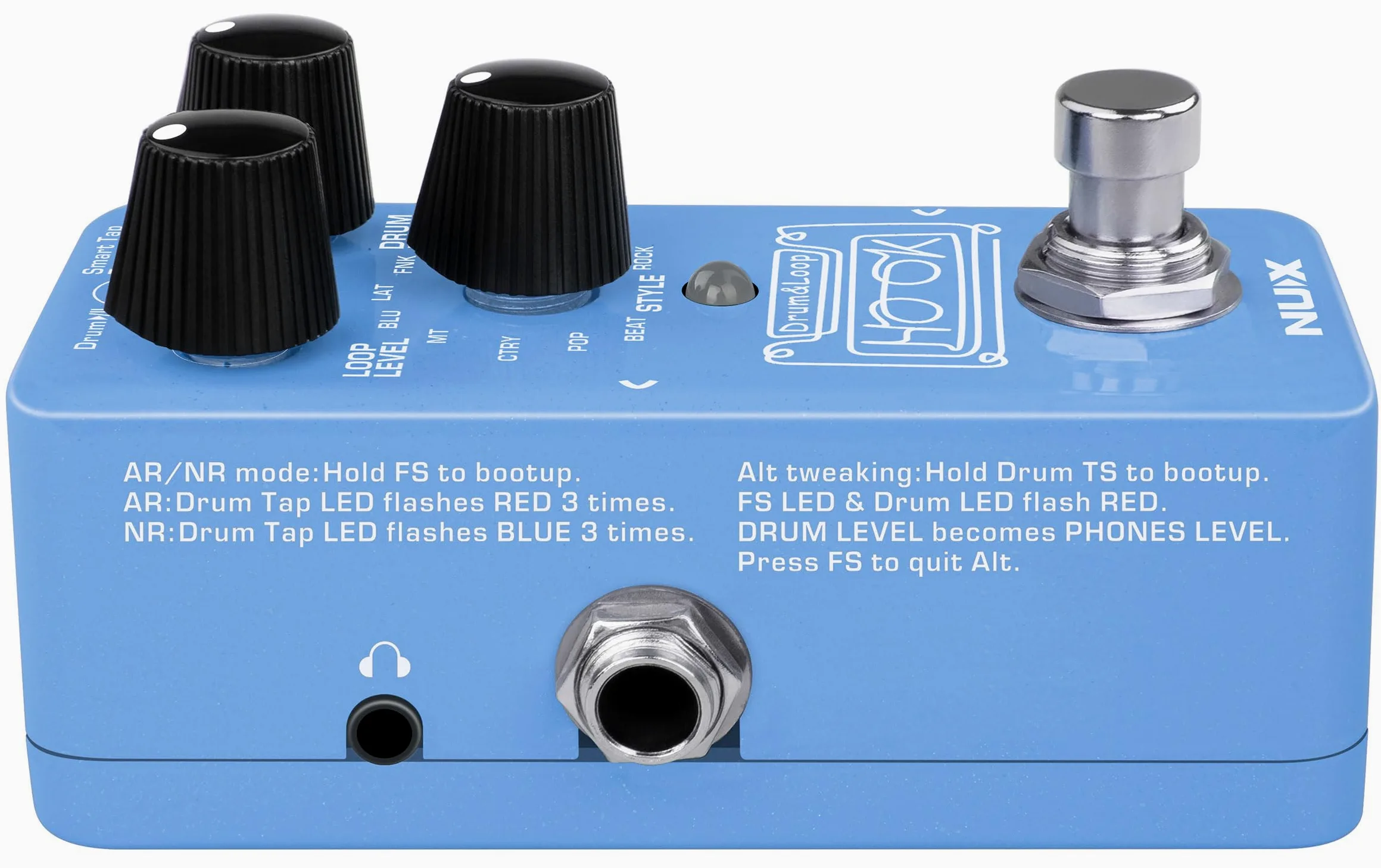 NU-X | Haken Trommel & Loop Pedal