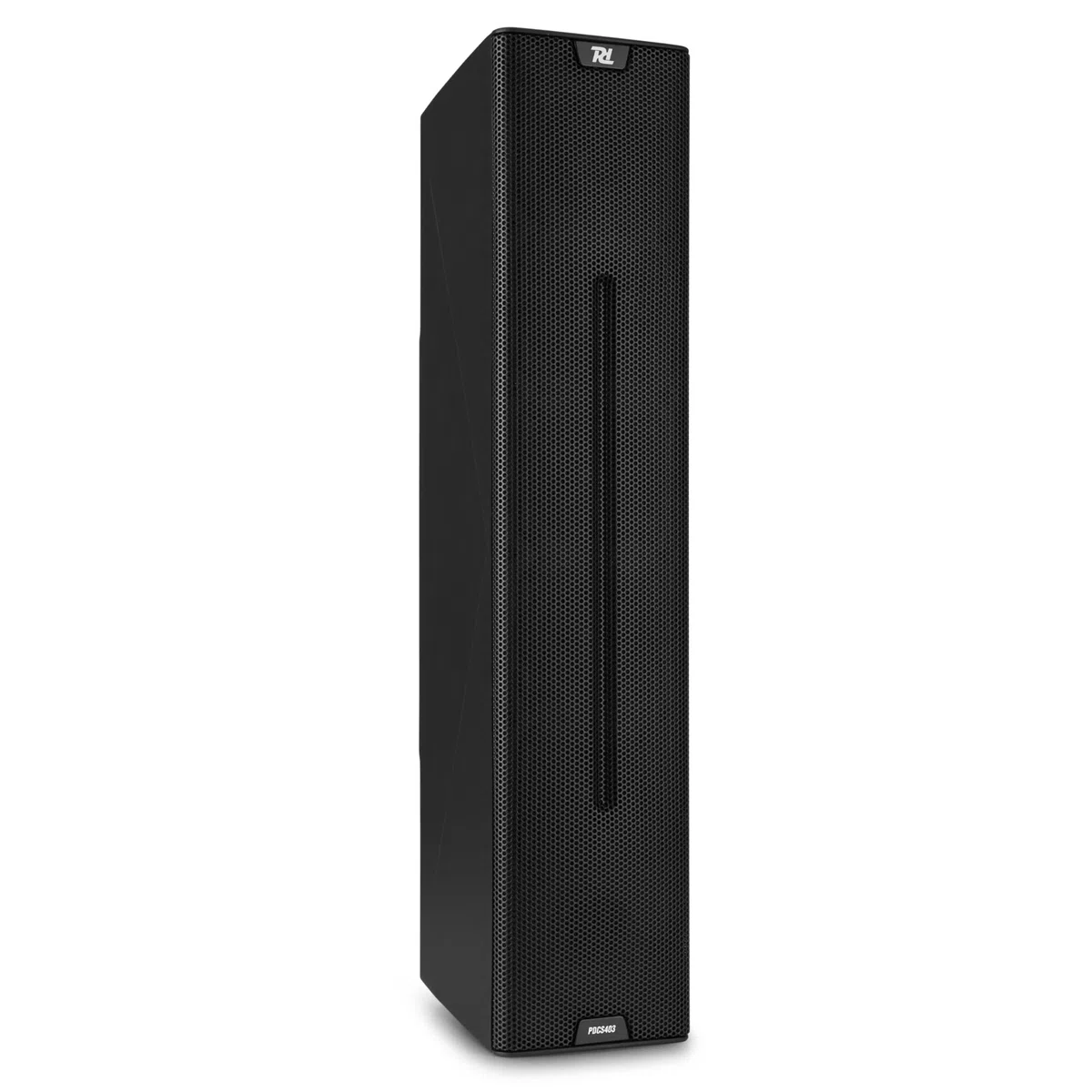 Power Dynamics PDCS403A PA Anlage – 260W Aktiv Lautsprecher – 4X 3 Tieftöner & 1" Neodym-Hochtöner – PA System mit Verstärker, DJ Lautsprecher, PA Lautsprecher Aktiv, Musikbox Groß – Schwarz
