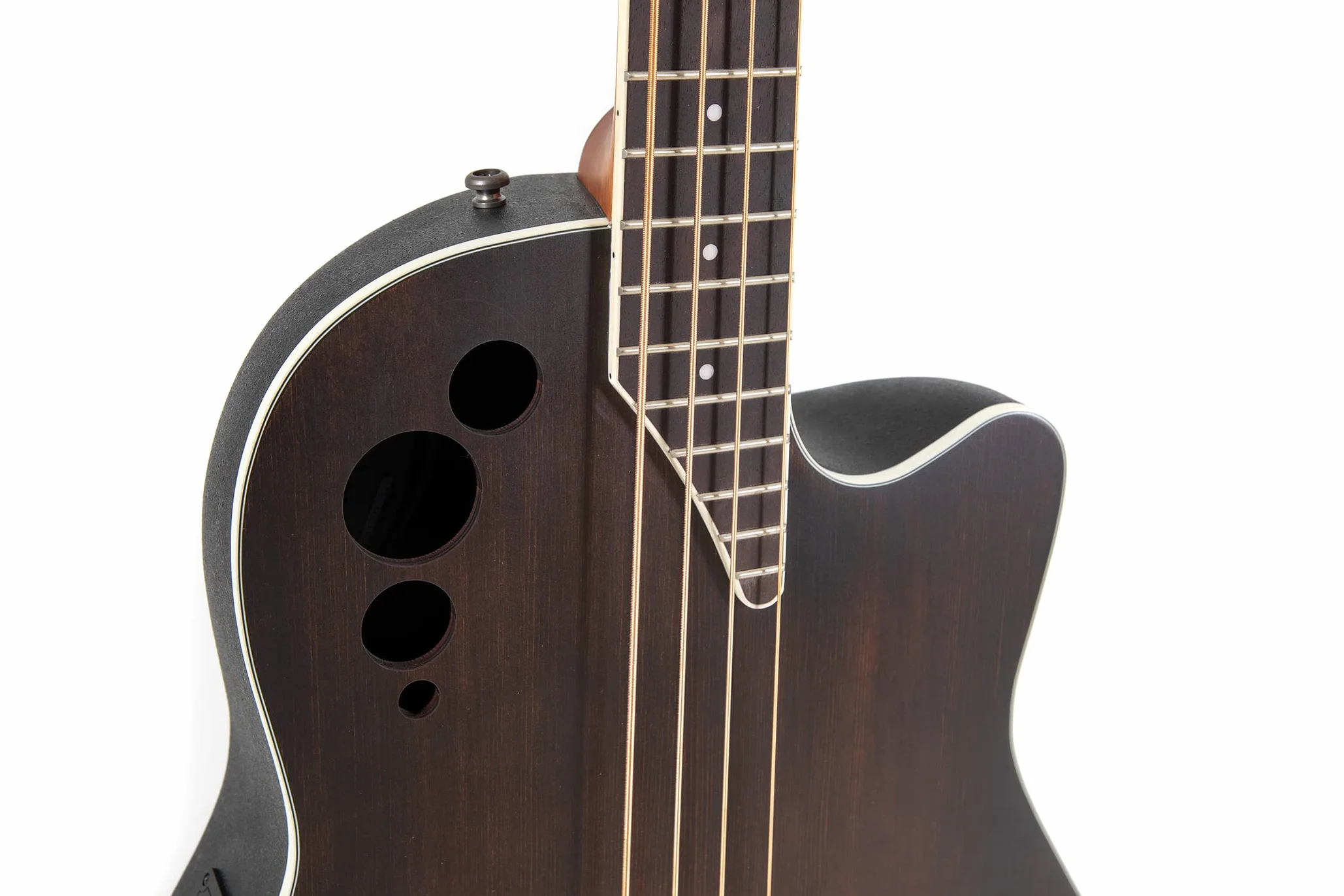 Applause E-Akustikbass Elite AEB4 Mid Cutaway 4-string Roundback Lyrachord Korpus Mid-Depth AP3TP Preamp Decke Fichte Vintage Varnish Satin AEB4-7S