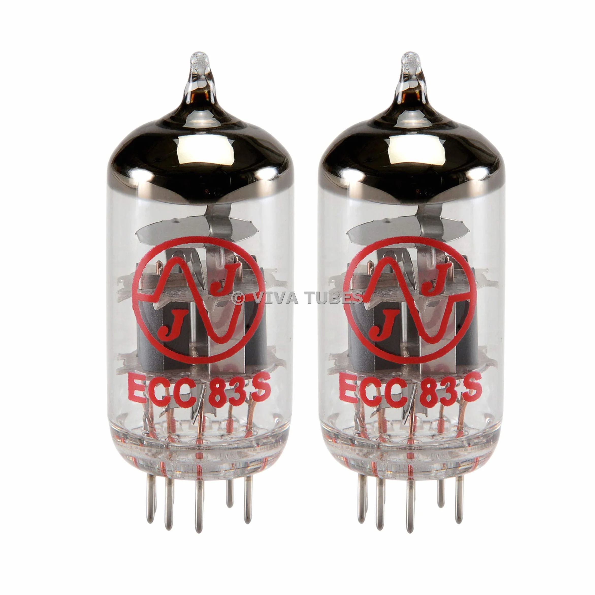 JJ Electronic 1 Paar Tesla 12AX7 ECC83-S Vakuumröhren