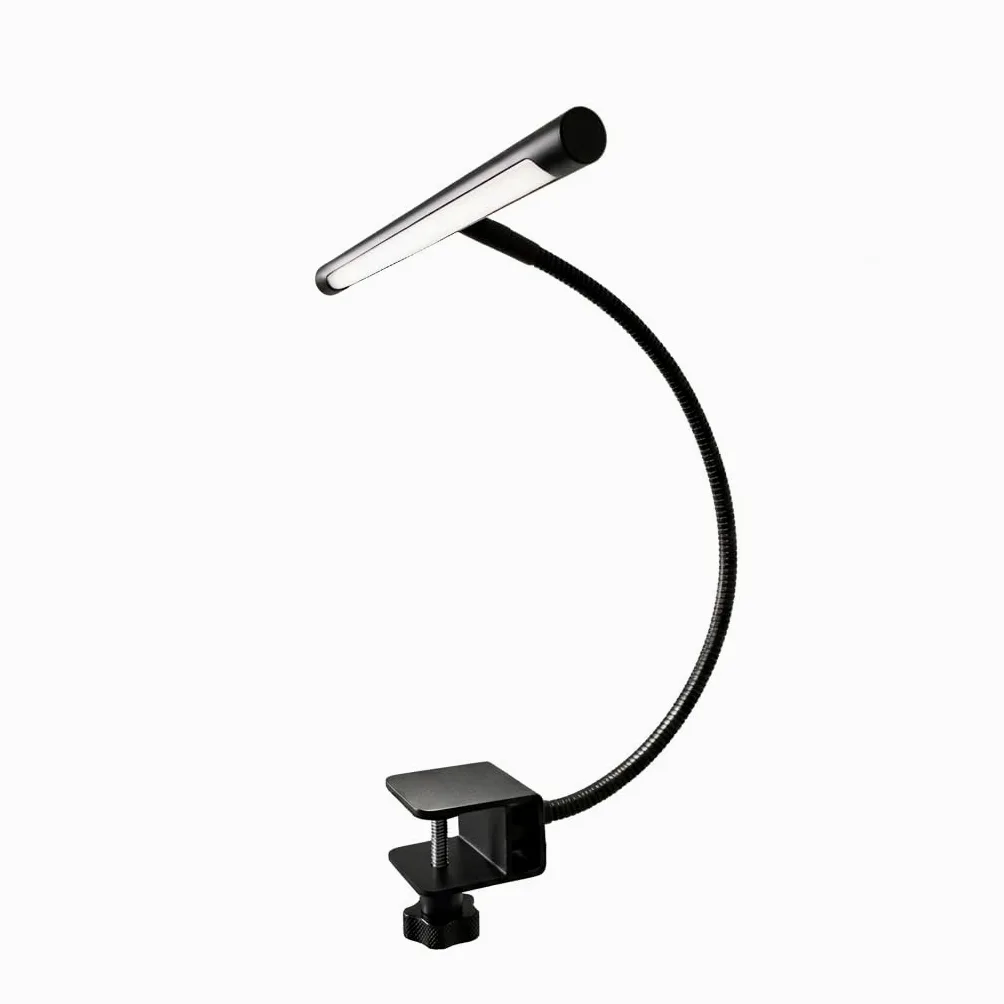 Infitronic IN78LEDKLB2 78 LEDs Aluminium Klavierleuchte Dimmbar Farbwechsel schwarz