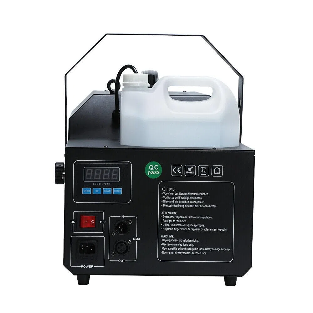 Schneemaschine, 5 L 1500 W LED tragbare Hochwertige Schneematschmaschine, 3-in-1 Schneemaschine Schneeflockenmaschine DMX mit Leichter für Partys,Bühne, Hochzeit