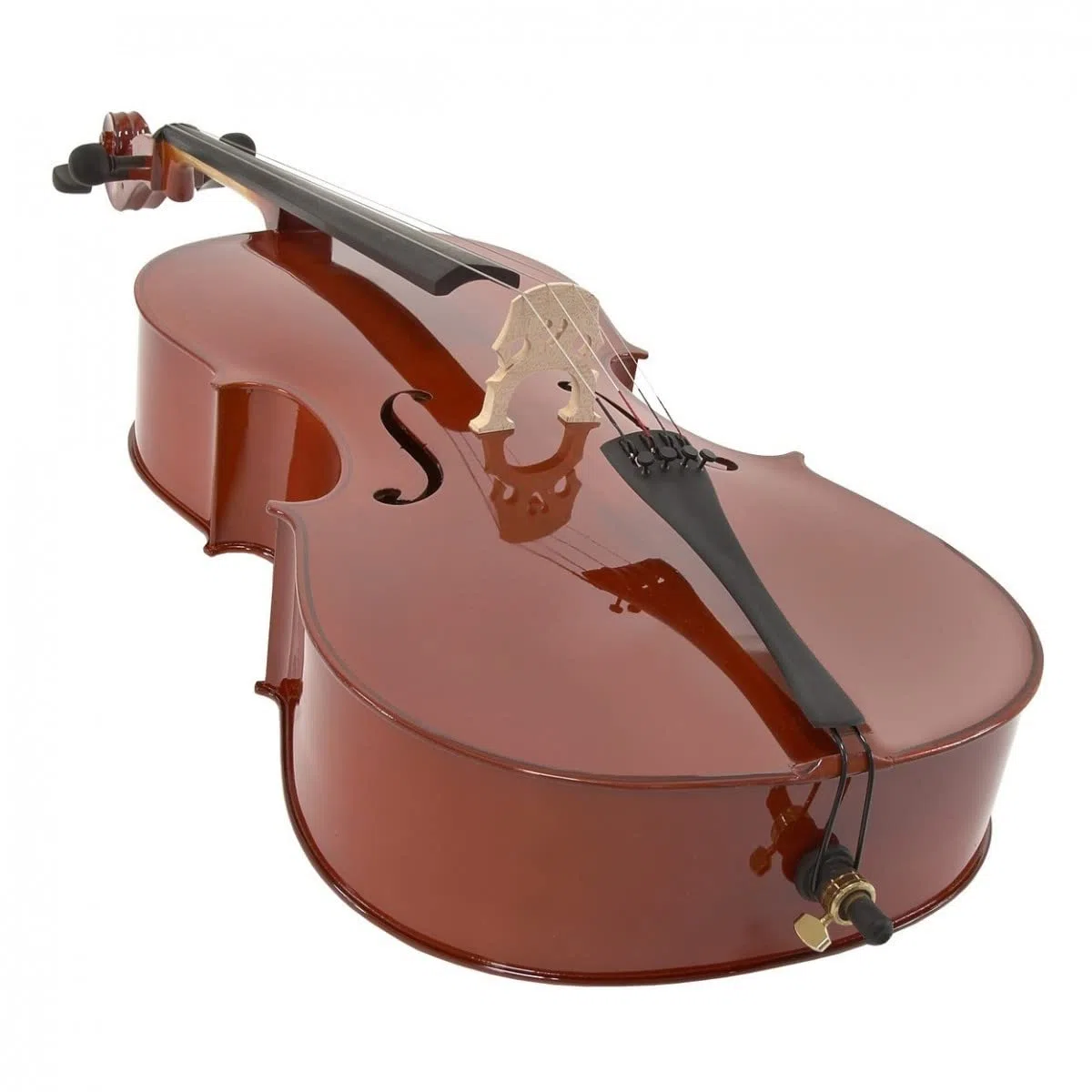 Gear4music Cello 1/4 Größe mit Bogen & Etui Instrument für Kinder von 5-7 Jahren