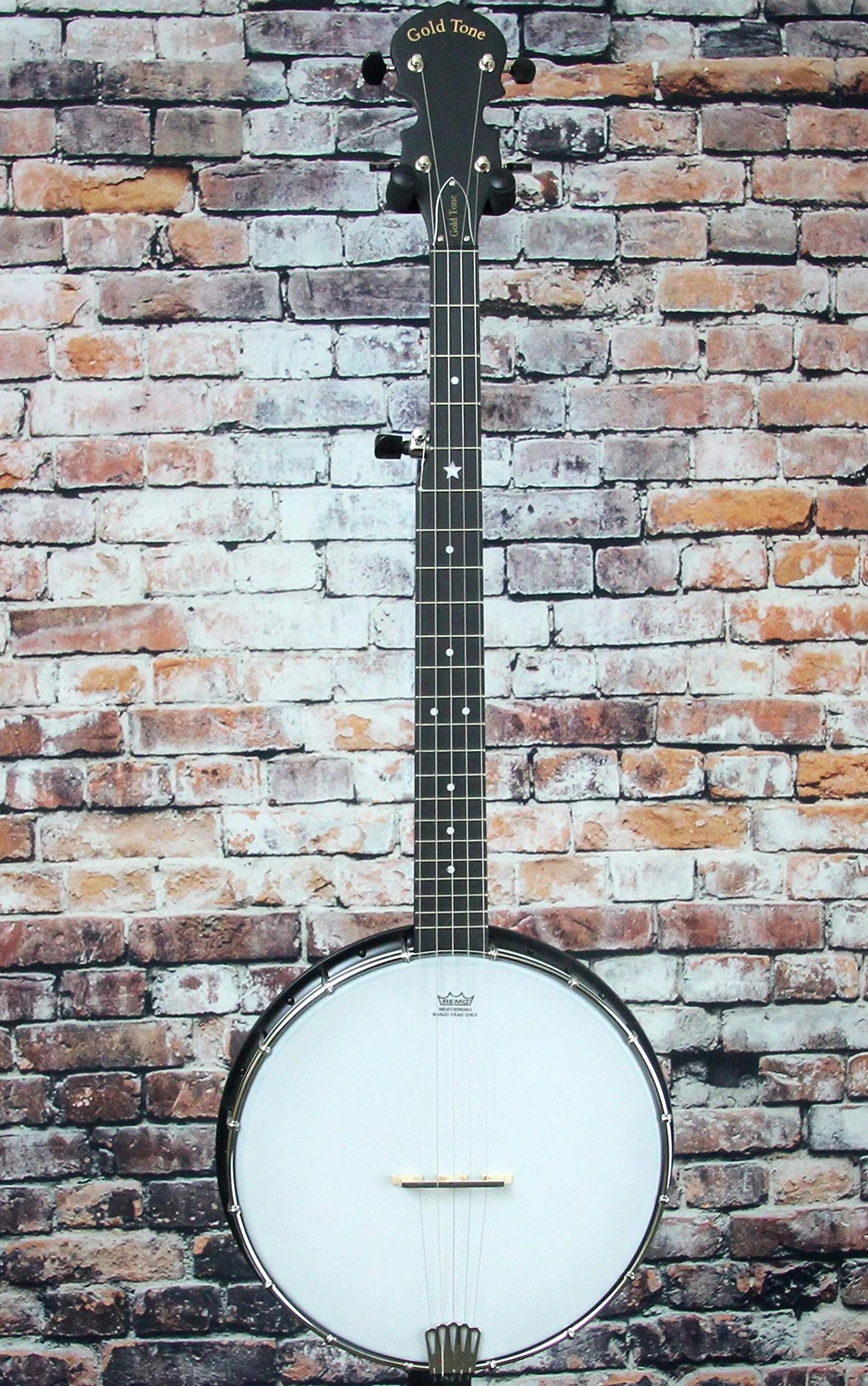 Goldton AC-Traveler: Reiseskala Composite 5-Saiten-Banjo mit Gigbag