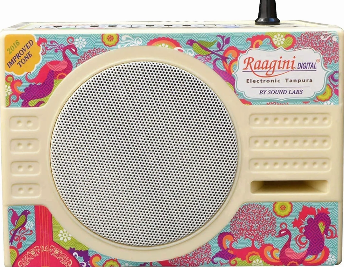 RAAGINI DIGITAL ELEKTRONIC ~ TANPURA TAMBORA MIT TABLA, ESRAJ, SITAR RDS 220