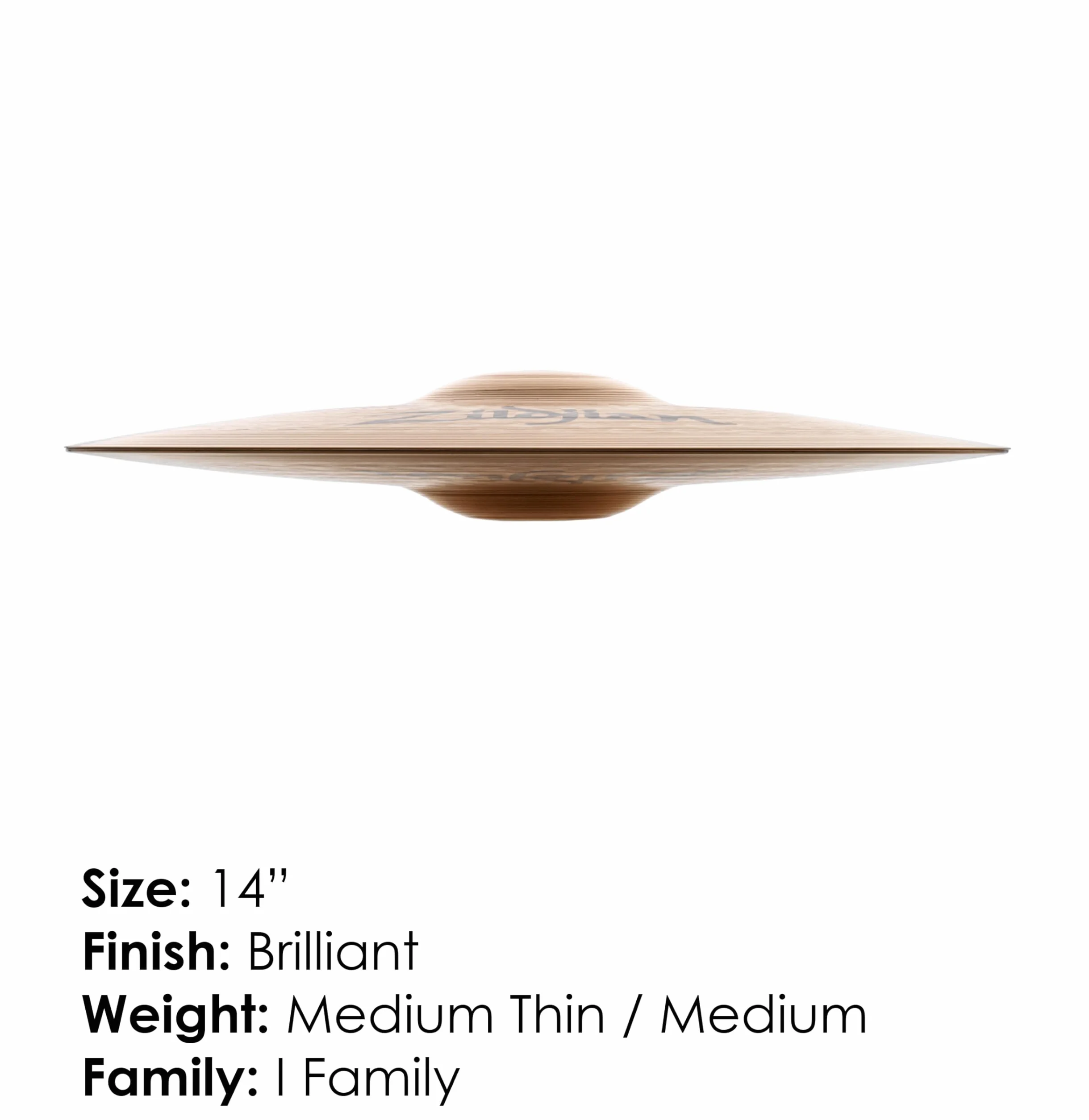 Zildjian ILH14HP I Family Series - Hi Hat Pair - 14"