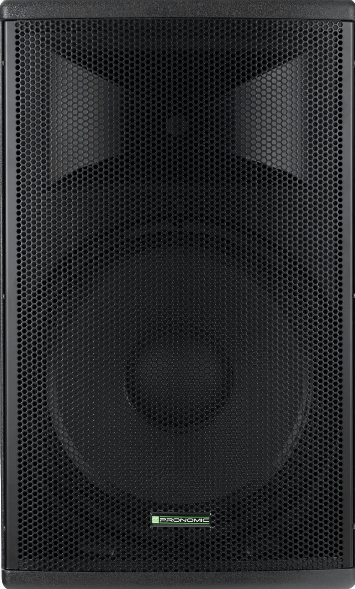 Pronomic E-212 MA Stereo Set - 2 aktive 2-Wege Boxen - Leistung: 2X 120 Watt (RMS) - 12" Woofer + 1,0" Kompressions-Treiber - Bluetooth-Empfänger und MP3-Player mit USB/SD - Monitorschräge