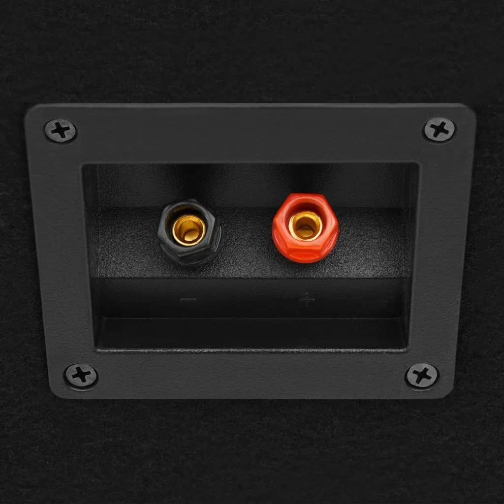 vidaXL 2X HiFi Bühnen Lautsprecher Professionell Passiv Eckenschutz Konzert Lautsprecherbox Bass Box Subwoofer Soundsystem Party Disco 800W