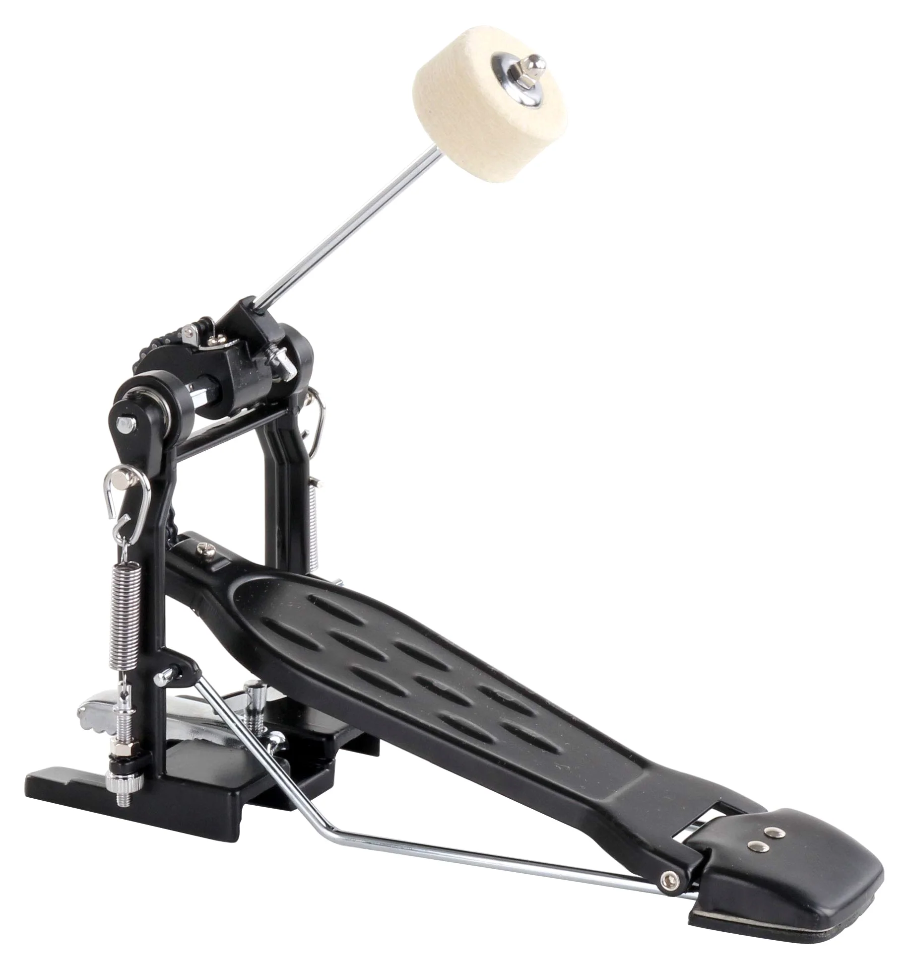 XDrum Rookie 20" Studio Schlagzeug Komplettset Black - Ideal für Einsteiger - Stylische Hardware in schwarz - Inkl. Drumsticks, Aufbauanleitung und Schlagzeugschule - Schwarz