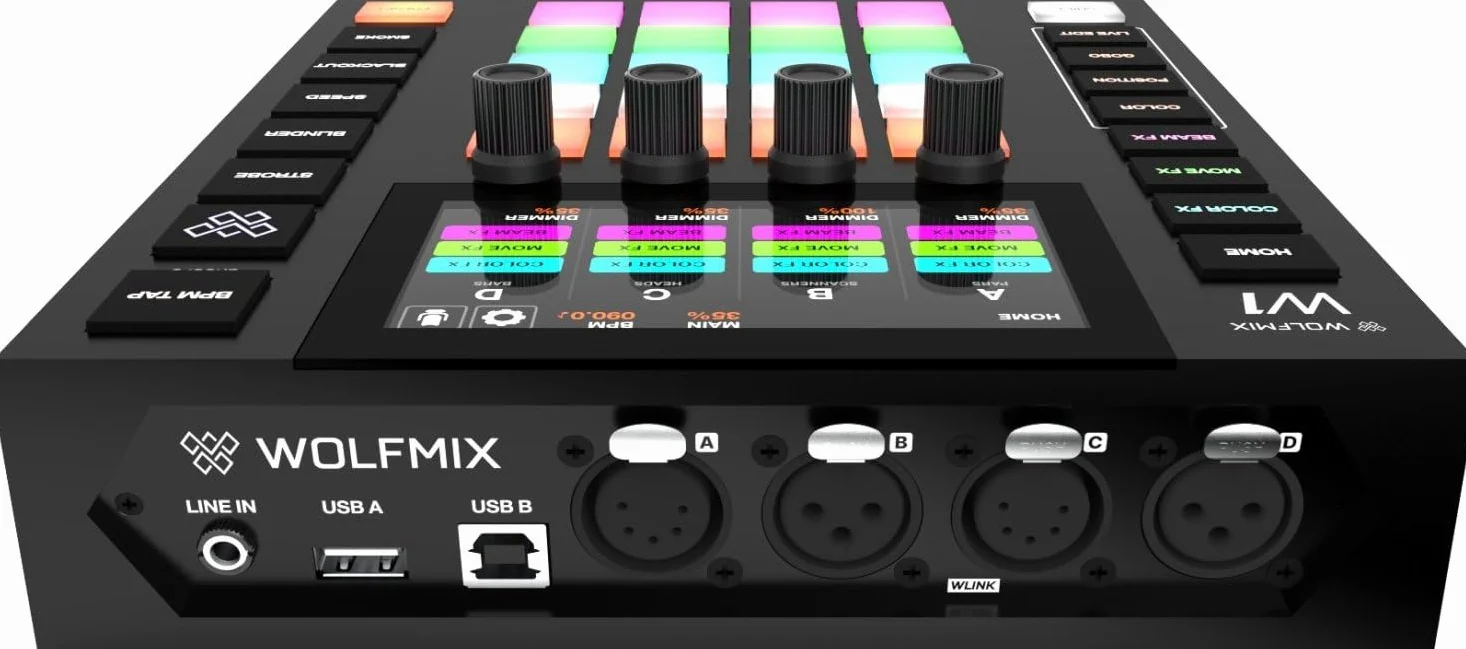 Wolfmix W1 MK2 DMX Controller Standalone