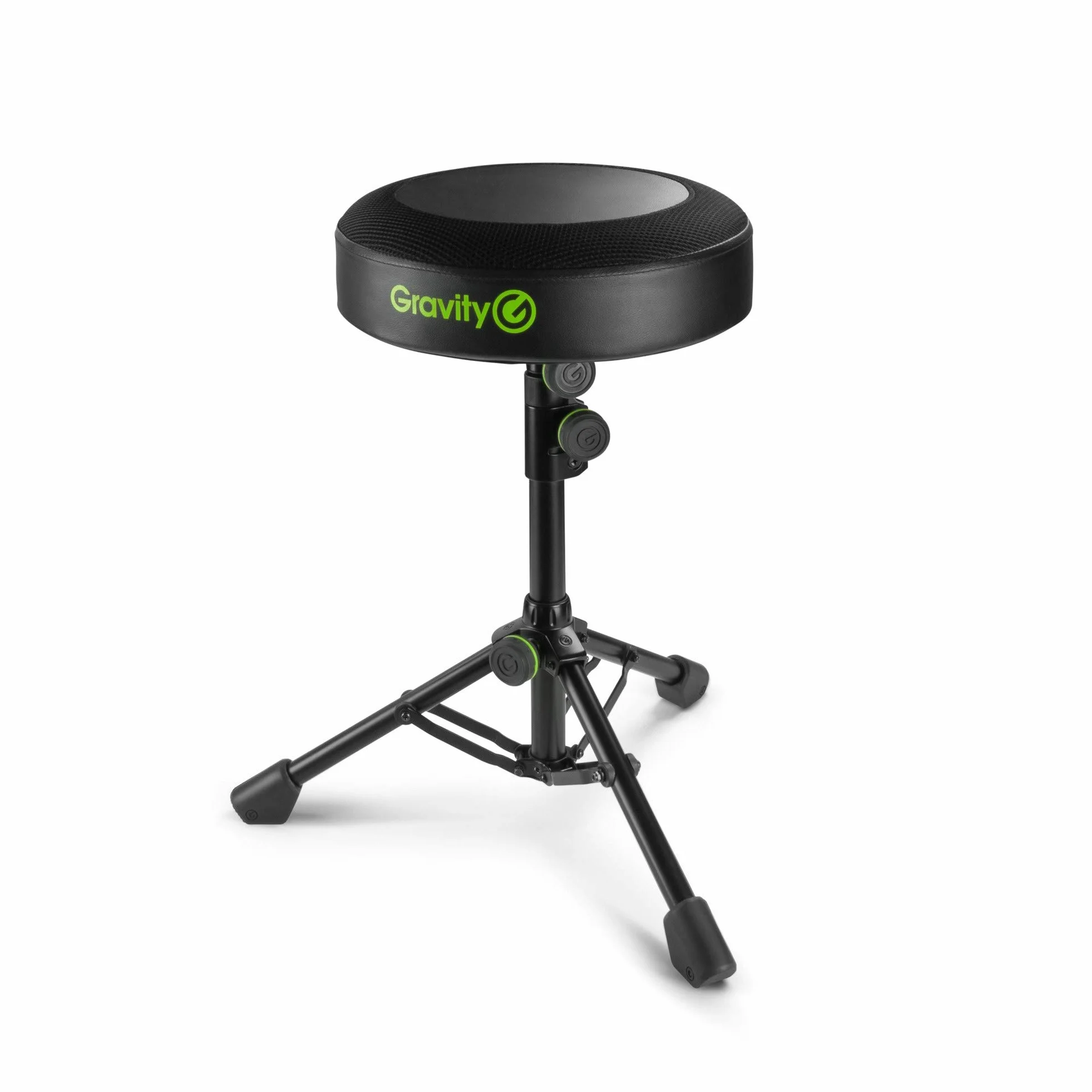 Gravity FD SEAT 1 - Runder Musikerhocker klappbar, höhenverstellbar