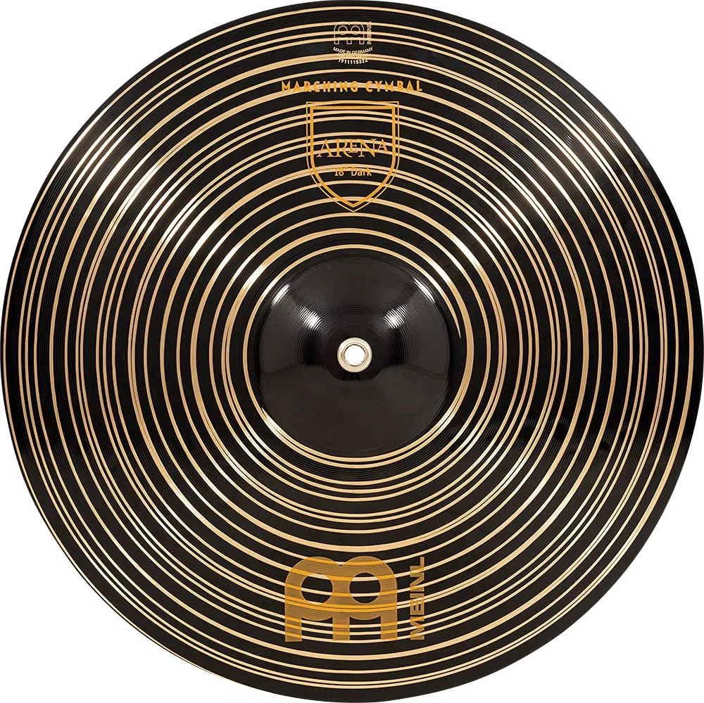 Meinl Cymbals Arena Marching Becken - 18 Zoll (45,7 cm) Marschbecken inklusive Halteriemen (MA-AR-18DA)