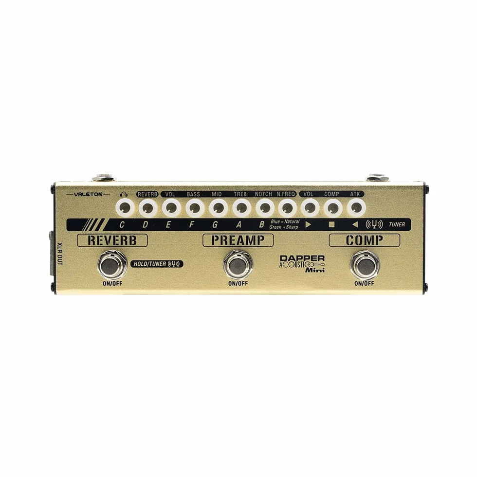 Valeton Dapper MES-4 Effektpedal für Akustikgitarre