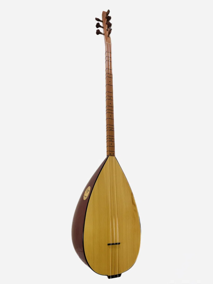 Uzun Sap Komposit Tekne Baglama Saz, Noktali klavye | Langhals Baglama Saz Kunststoff, Klaviatur mit Punkten