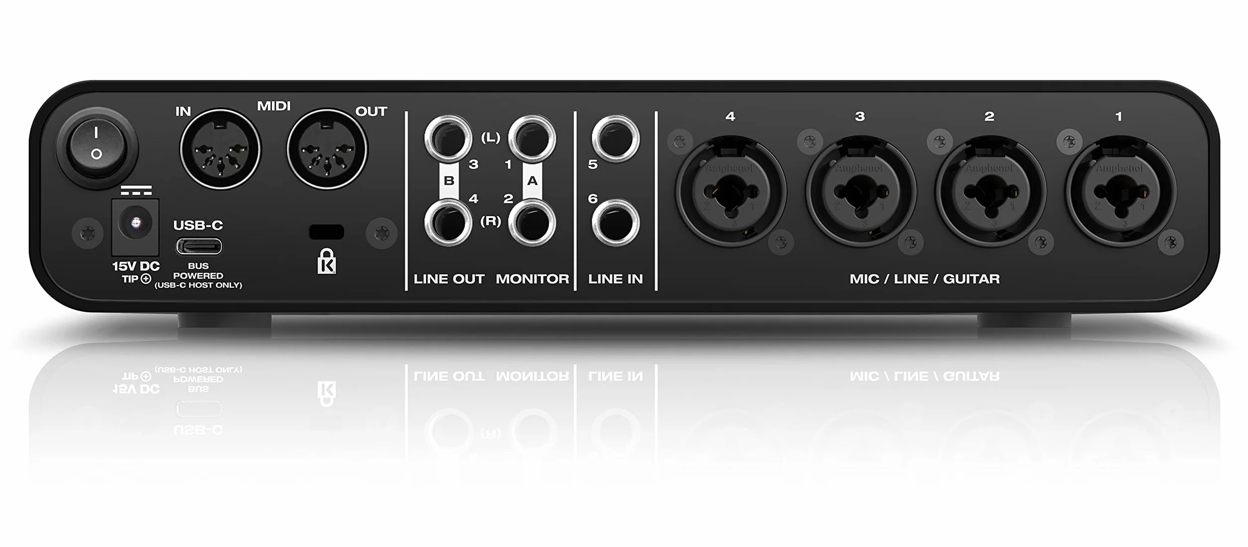 MOTU M6 USB-C Audio Interface - USB Audio Interface