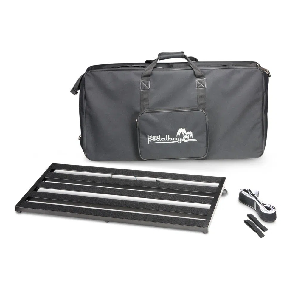 Palmer MI PEDALBAY 80-Variables Pedalboard mit gepolsterter Tragetasche 80 cm