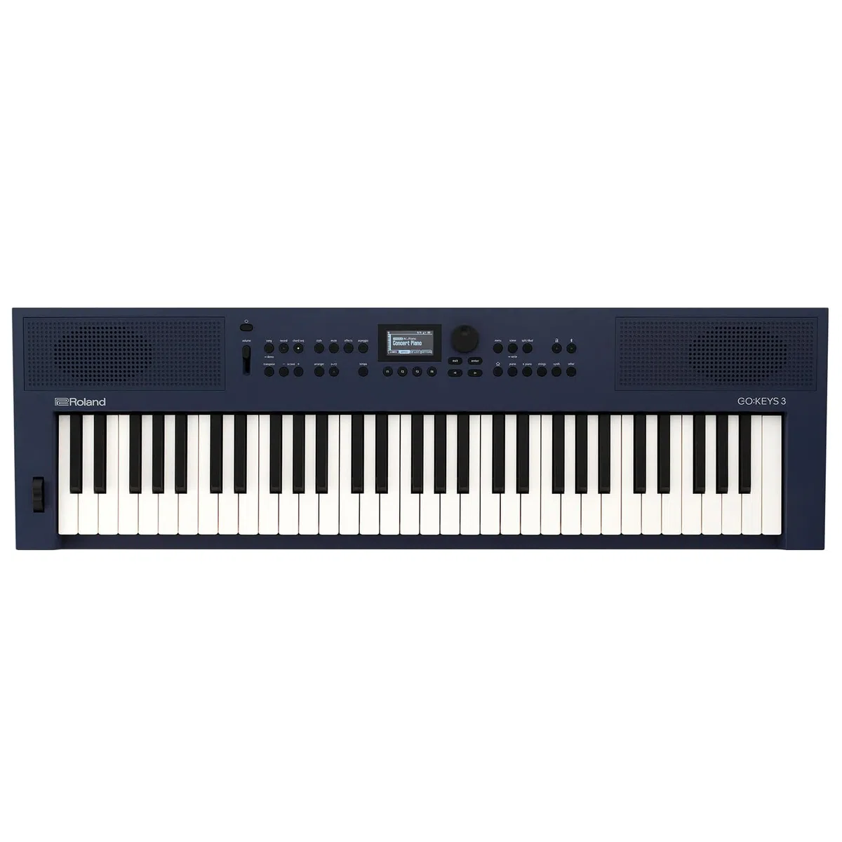 Roland GO:Keys 3 Music Creation Keyboard Midnight Blue 61 Tasten + keepdrum Keyboardständer