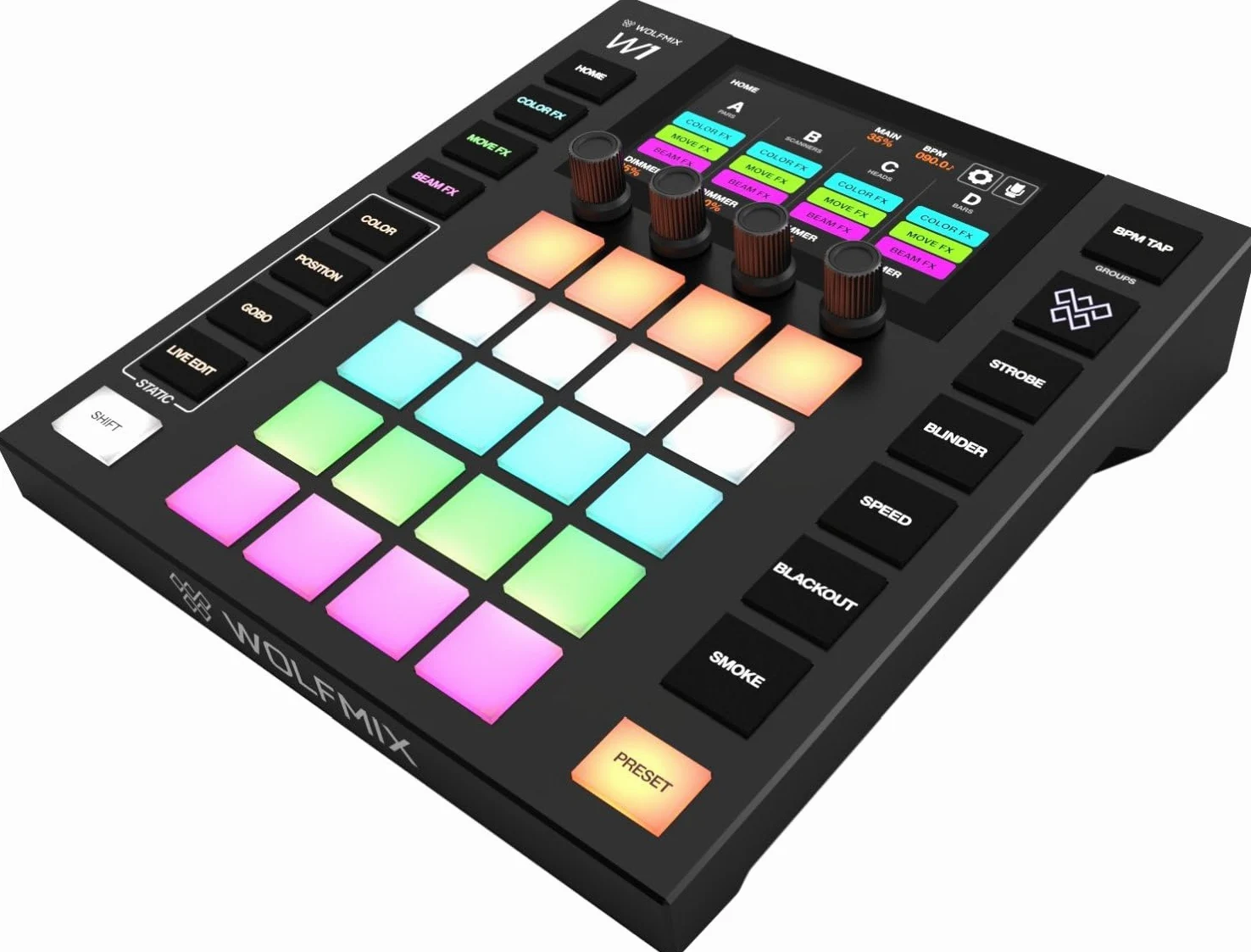 Wolfmix W1 MK2 DMX Controller Standalone