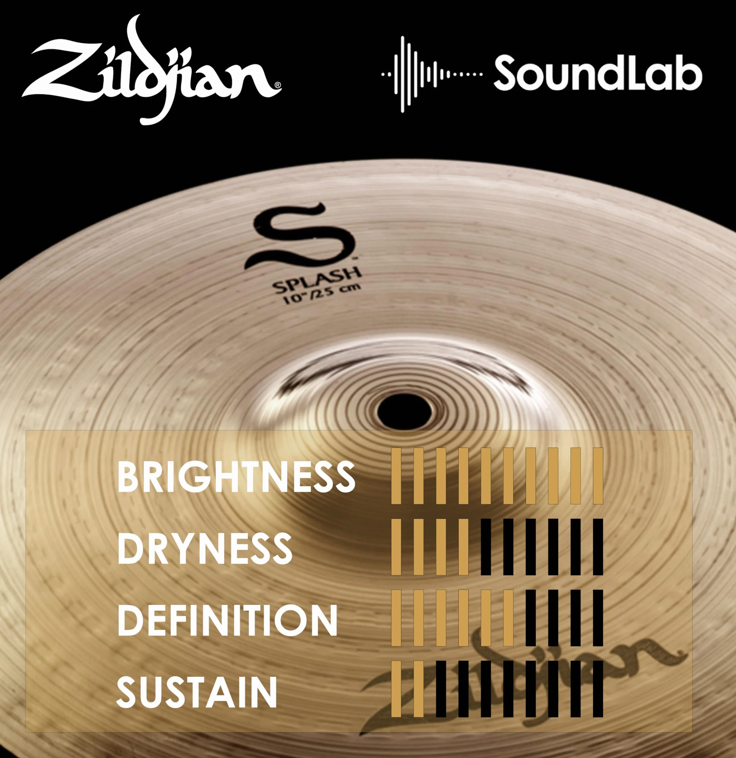 Zildjian S Family Series - 10" Splash Cymbal