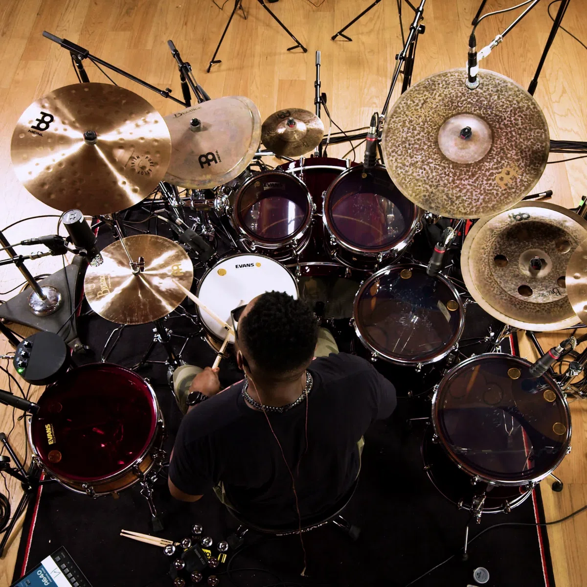 Meinl Byzance Dark Splash 8" B8DAS, Dark Finish