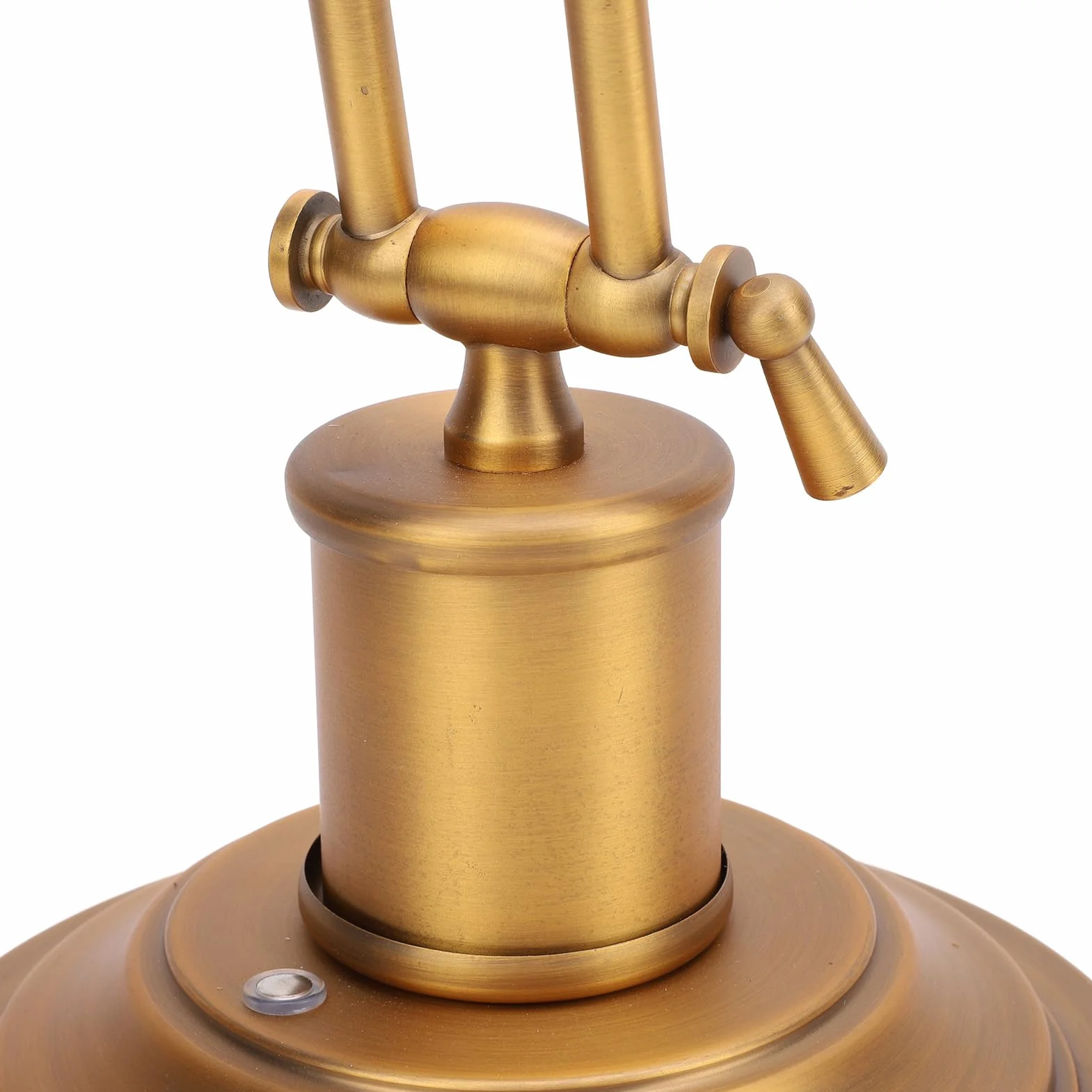 Vintage-Bankerlampe mit Stufenloser Dimmfunktion, 12 W Verstellbares Klavierlicht für Klavier und Flügel, Augenschonende LED-Arbeitsbeleuchtung von 3000 K Bis (EU-Stecker)