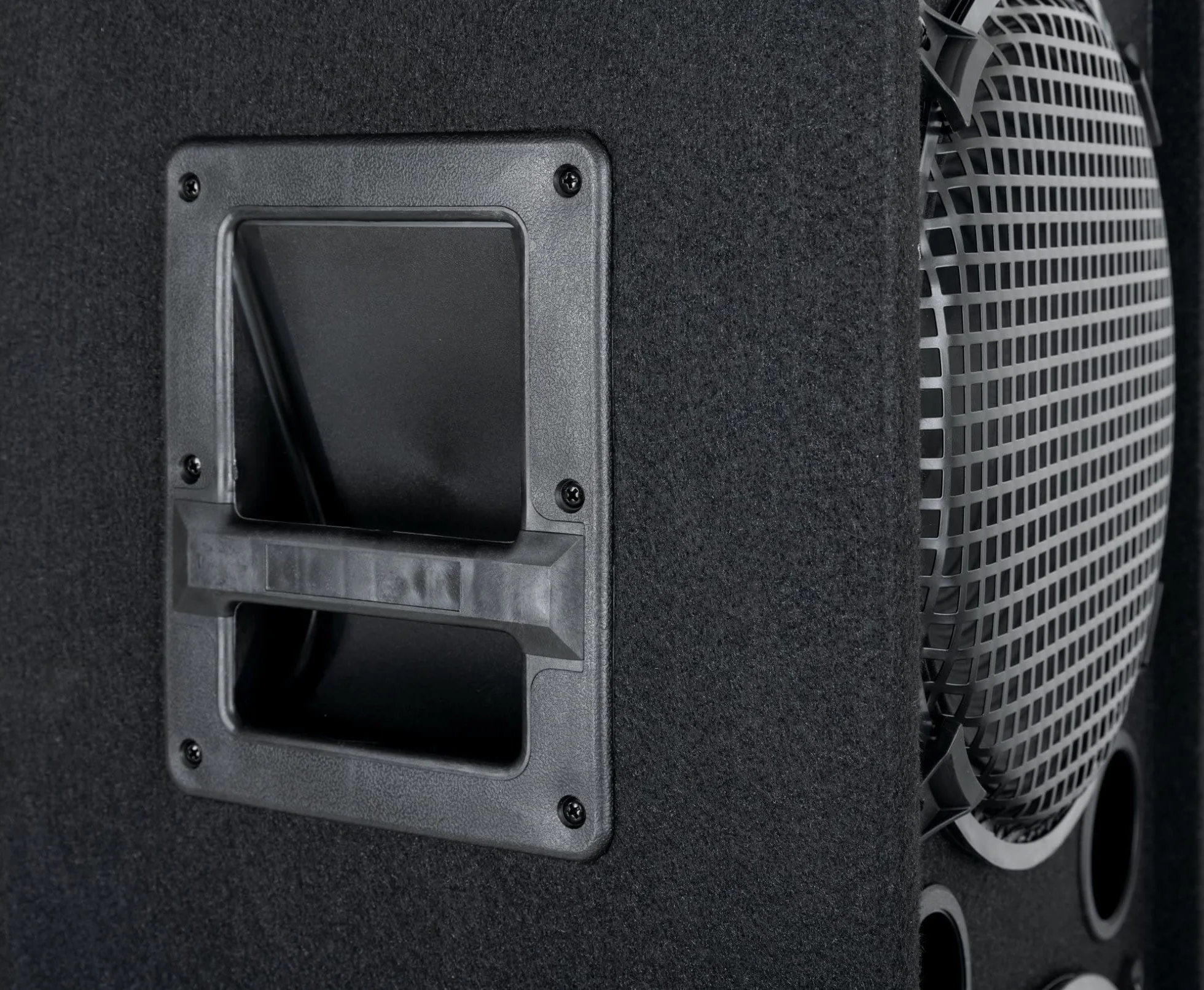 McGrey DJ-2222 2-Etagen DJ PA Lautsprecher Box 2X 30cm (12“) Subwoofer 1000W (Passiv, 2-Wege System, Holzgehäuse)