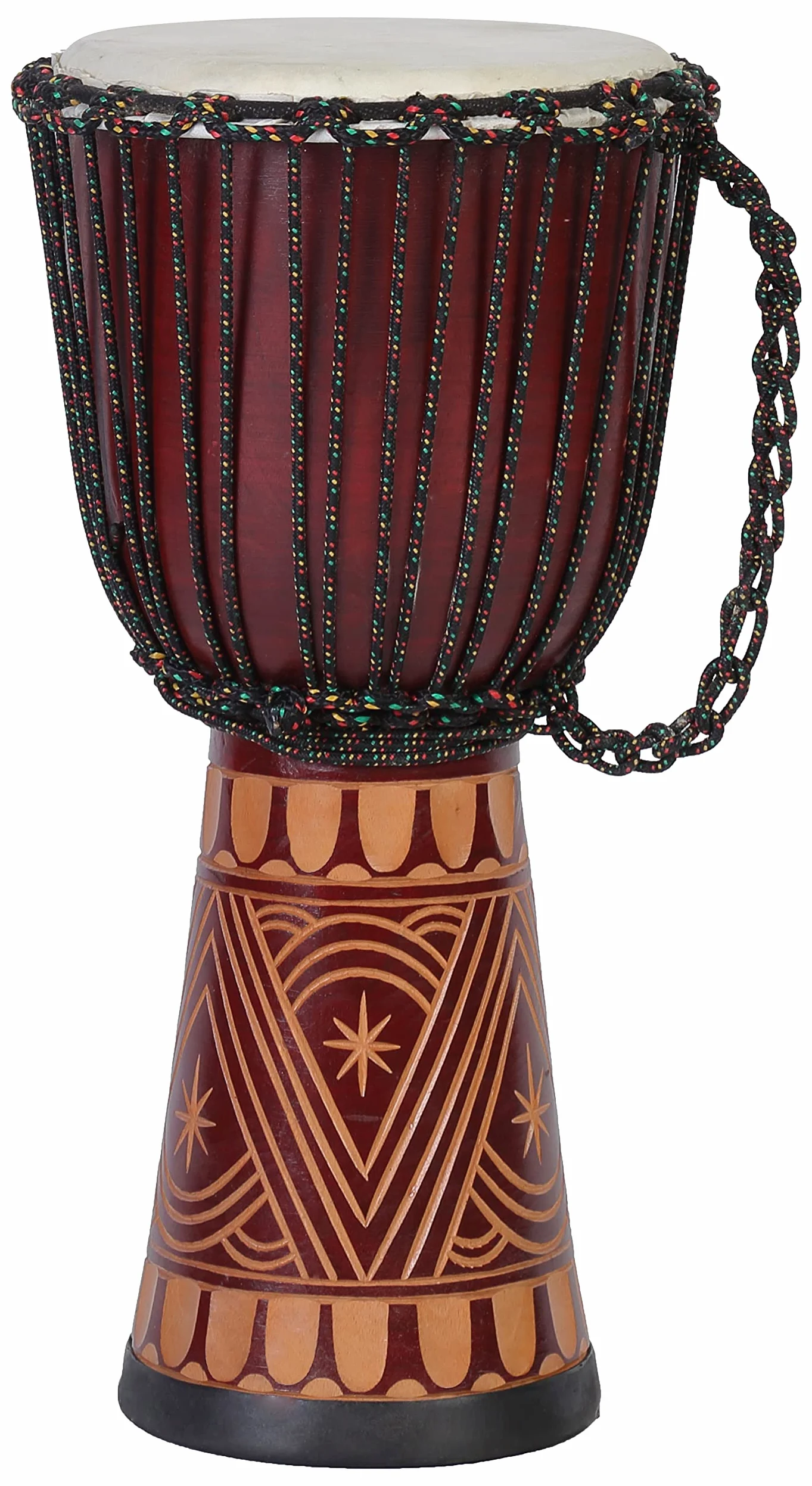 60cm Profi Djembe Trommel Bongo Drum Darbuka Art Super Klang Afrika Style