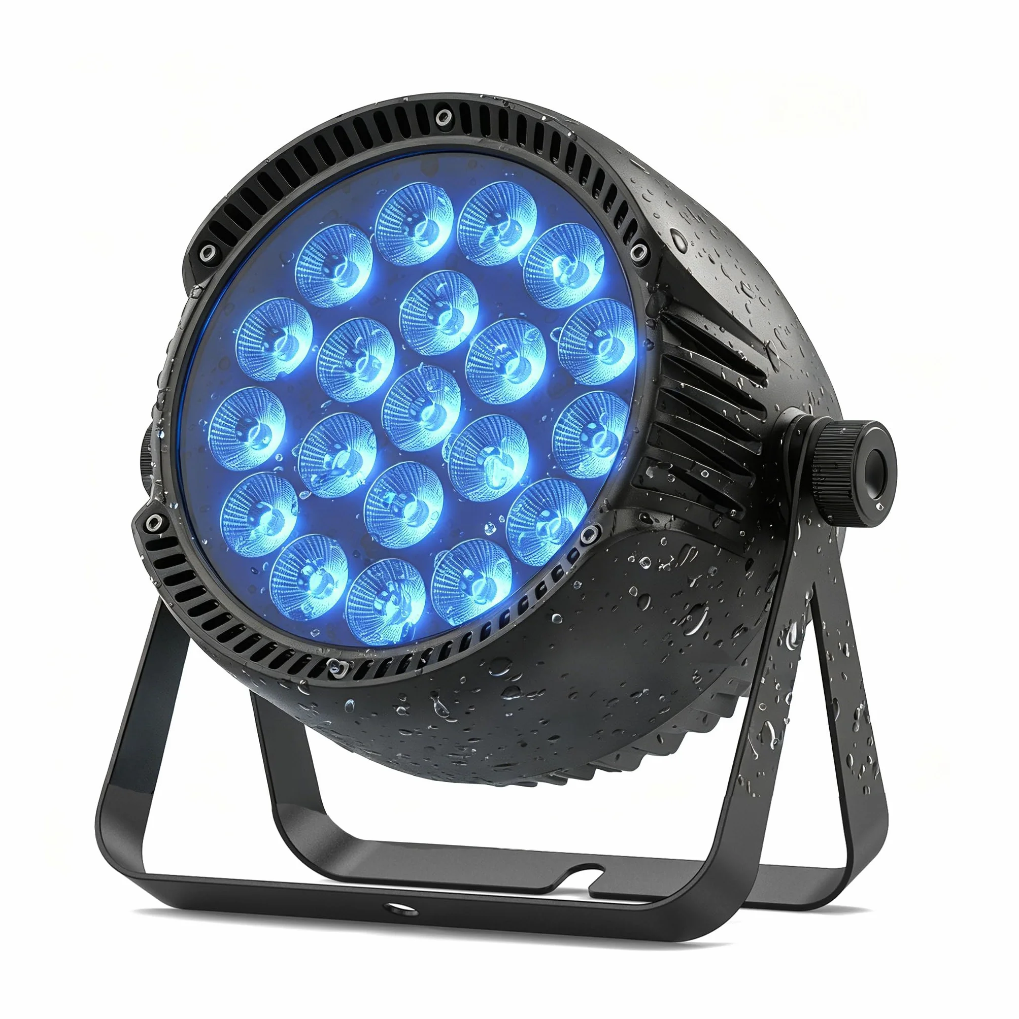300 W LED Par IP65 wasserdicht, RGBW Bühnenlicht LED Par Strahler, DMX512 Discolicht Partylicht geeignet für Outdoor Partys und Konzerte an regnerischen Tagen | DMX512 Discolicht Partylicht geeignet für Outdoor Partys und Konzerte an regnerischen Tagen