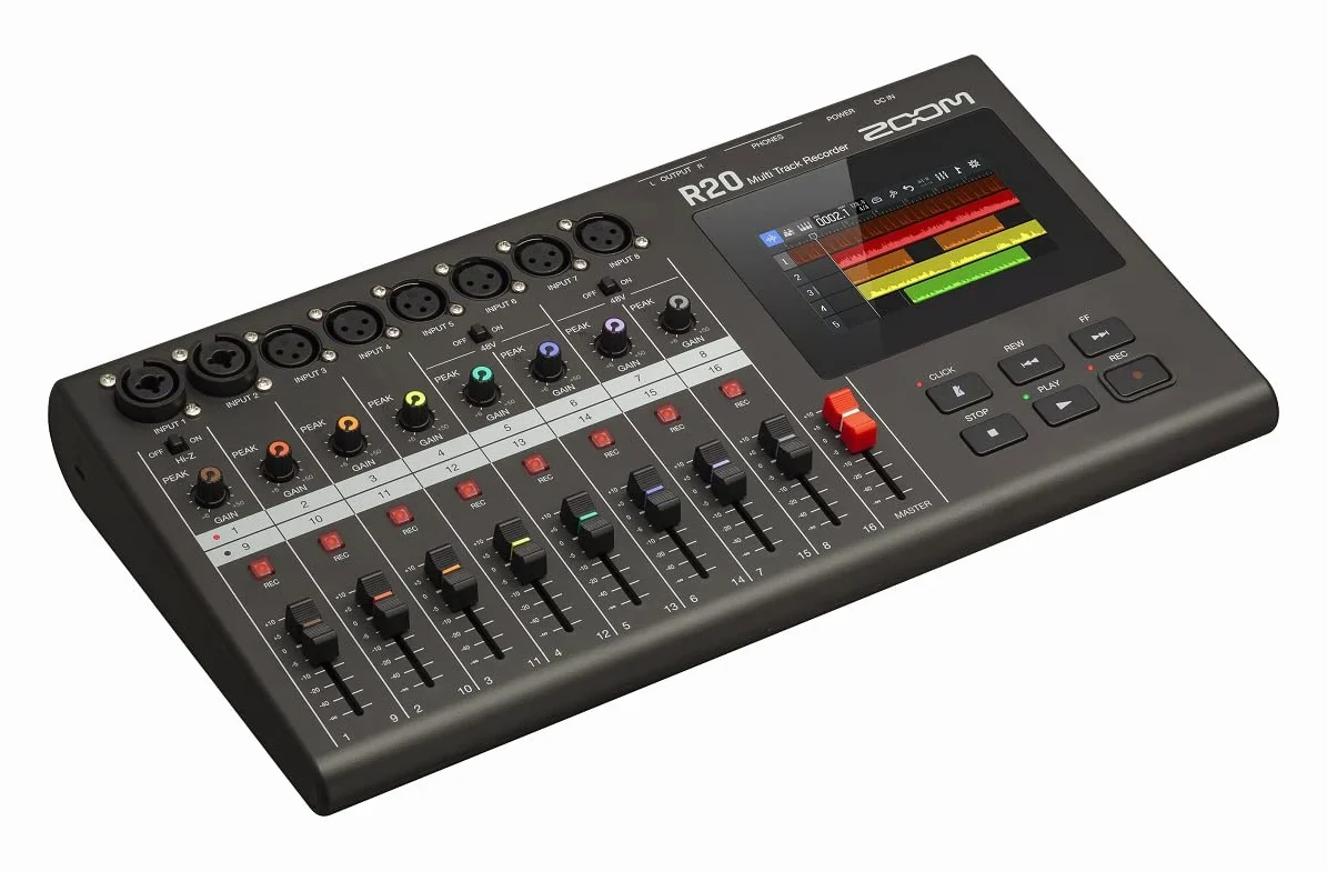 Zoom R20 – Mehrspur-Digitalrekorder