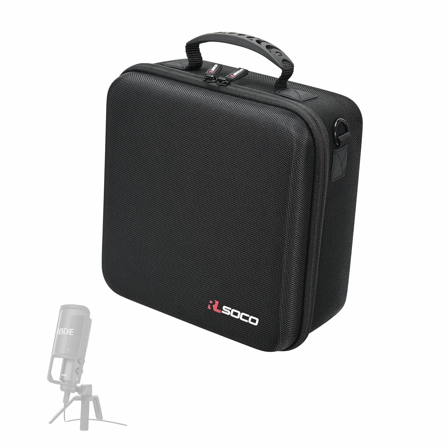 RLSOCO Hartschalenkoffer für RØDE NT-USB+ Professionelles USB-Mikrofon & für RODE NT-USB vielseitiges USB-Kondensatormikrofon