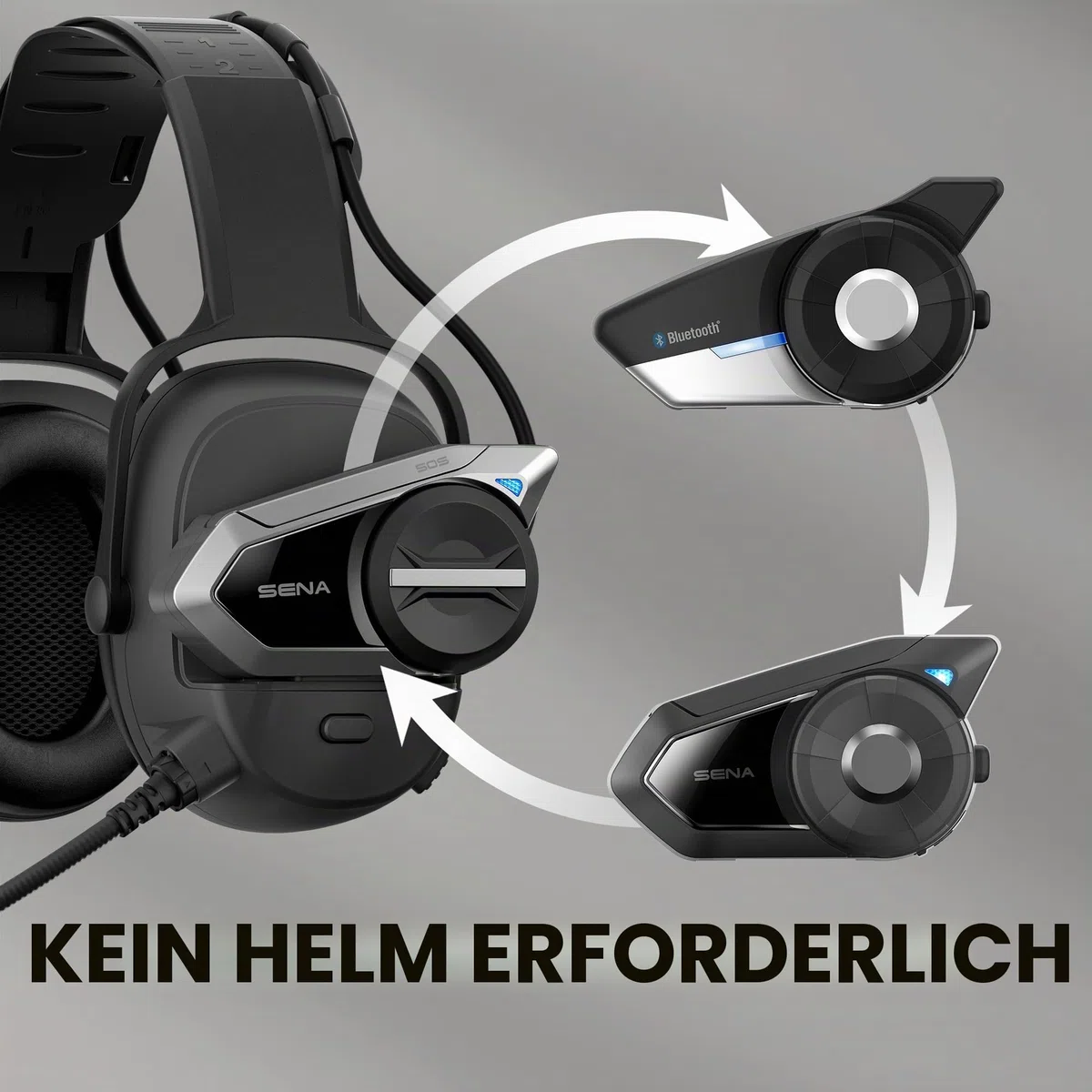 Sena Ohrenschützer kompatibel mit 20S, 20S EVO, 30K und 50S