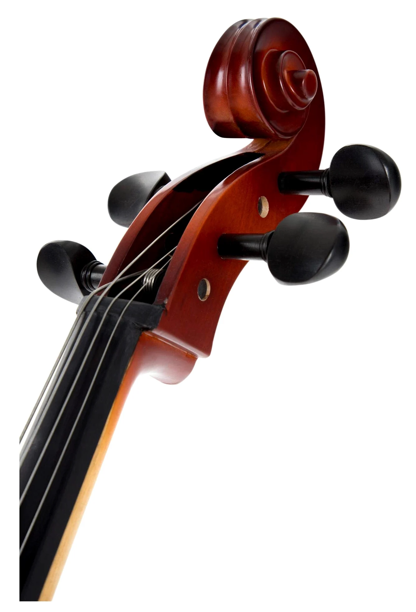 Classic Cantabile Brioso Cello 3/4 Set (3/4 Violoncello, Decke aus massivem Fichtenholz, Boden & Zargen aus geflammtem Ahorn, inkl. Trolley-Leichtkoffer und Bogen)