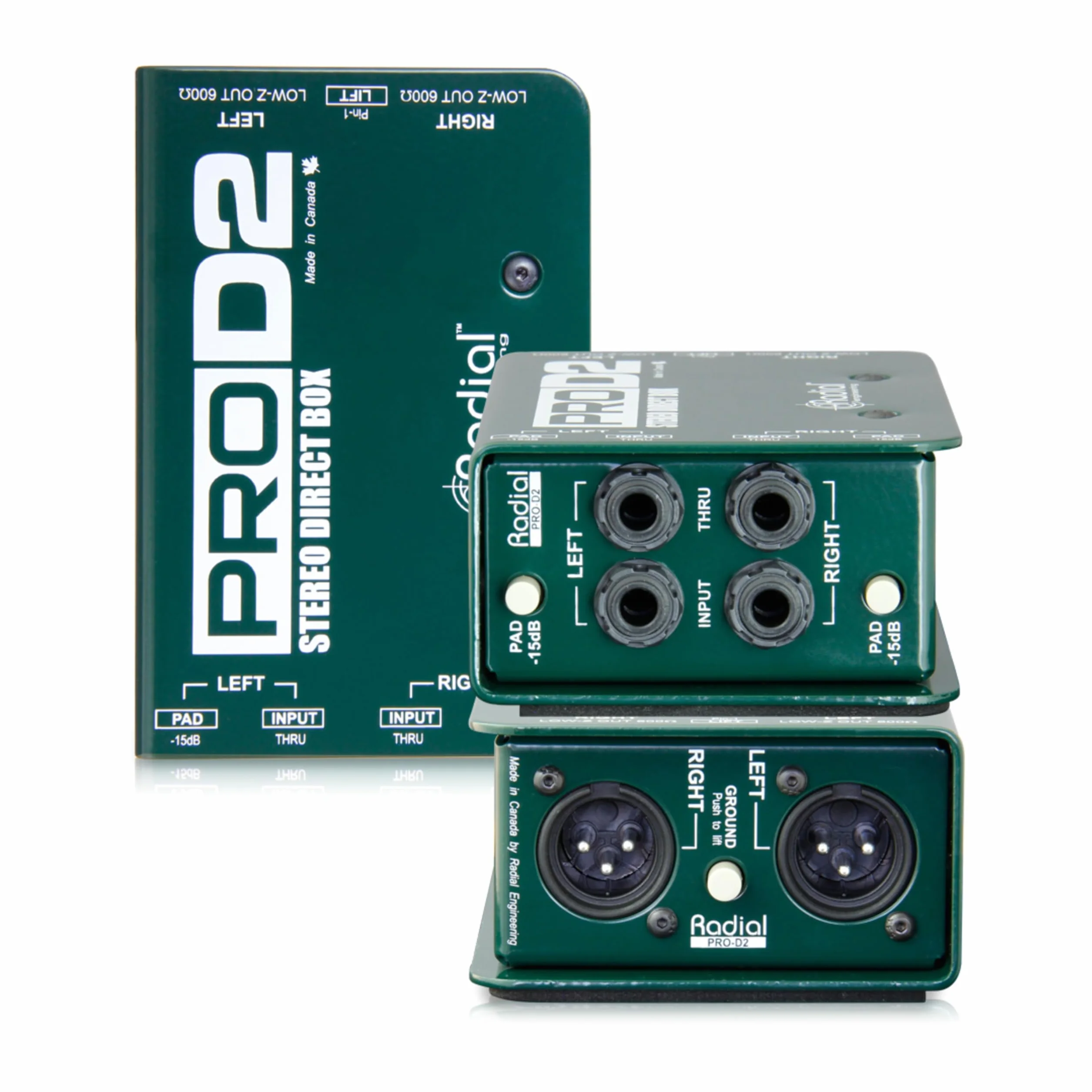 Radial engineering Pro D2 DI Box