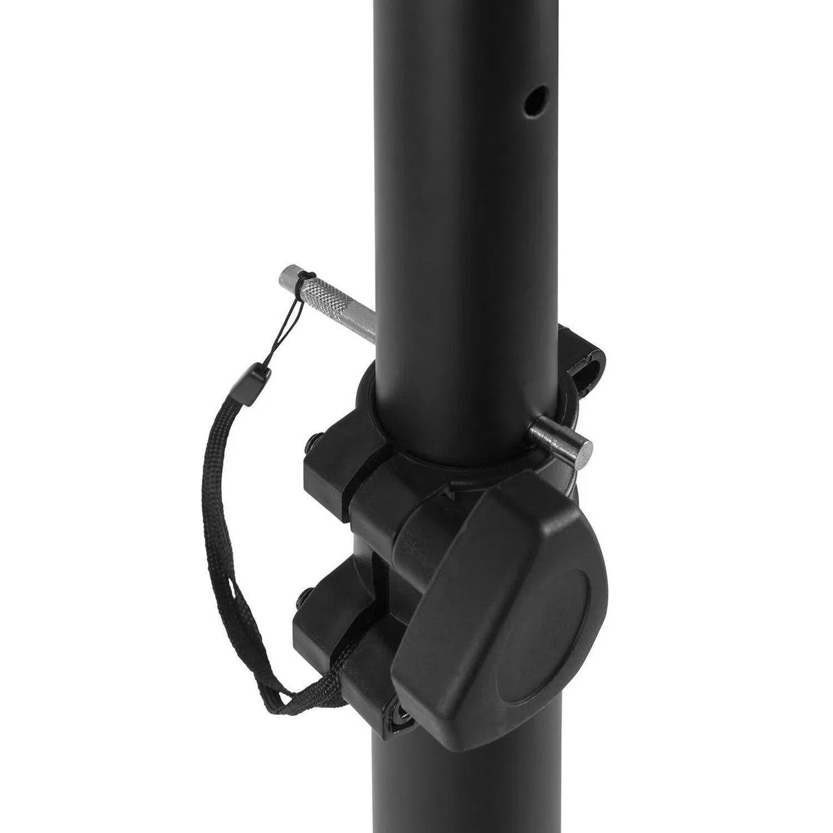 Vonyx SMS20 Studio Monitor Ständer, Stativ Set mit 2 höhenverstellbare Lautsprecher Ständer 65 bis 115cm, stabile Studio Boxen Ständer, Dreieck Standfuß, Schwarz