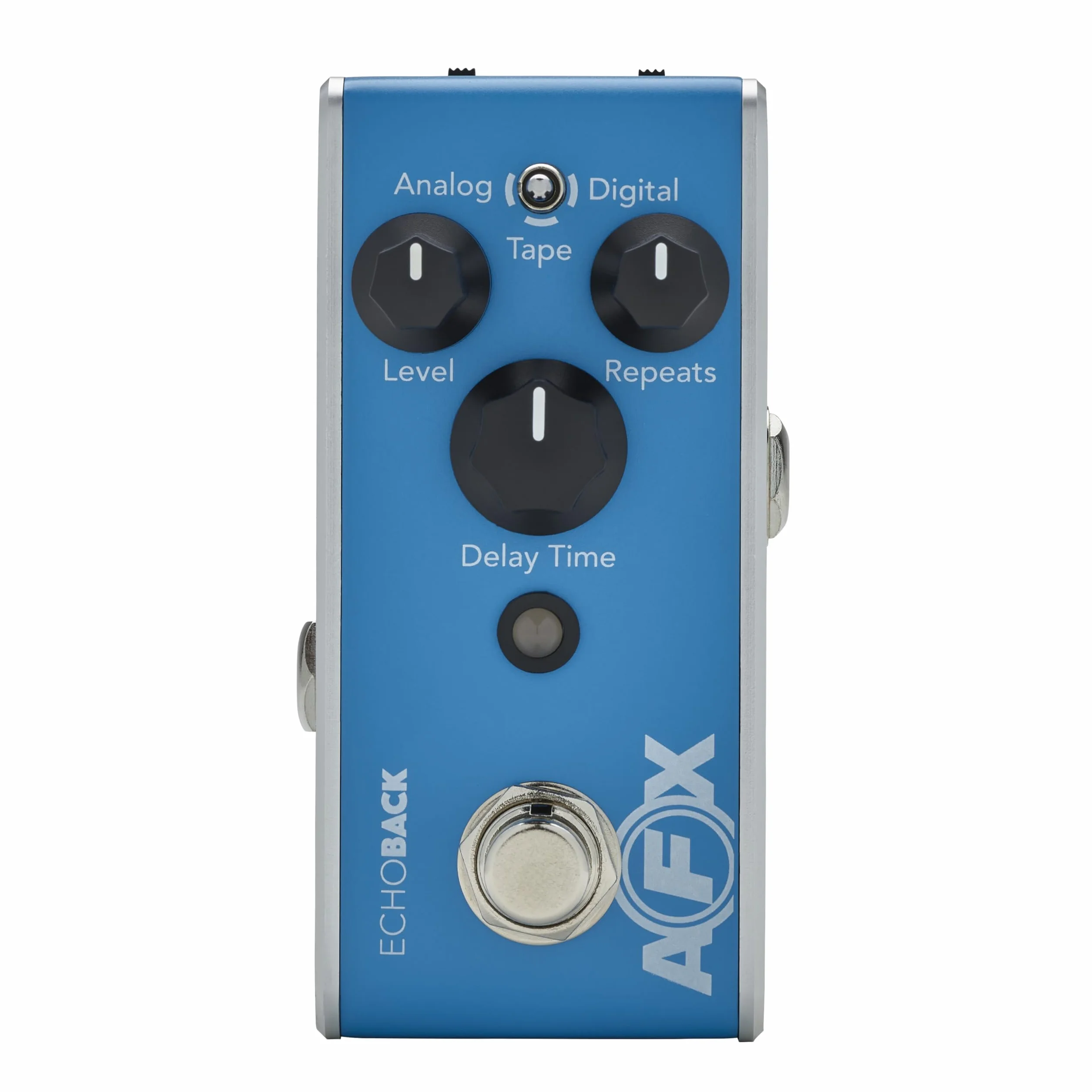 FISHMAN AFX EchoBack-Pedal, Mini Delay Pedal, blau
