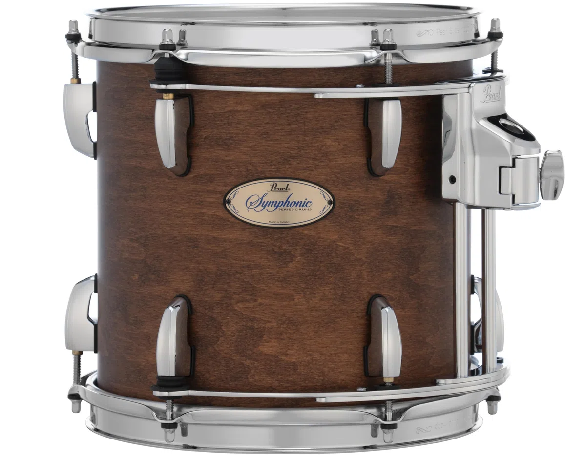 Pearl Concert Tom, Matt Walnuss Lack (PTM1010DL/C201)